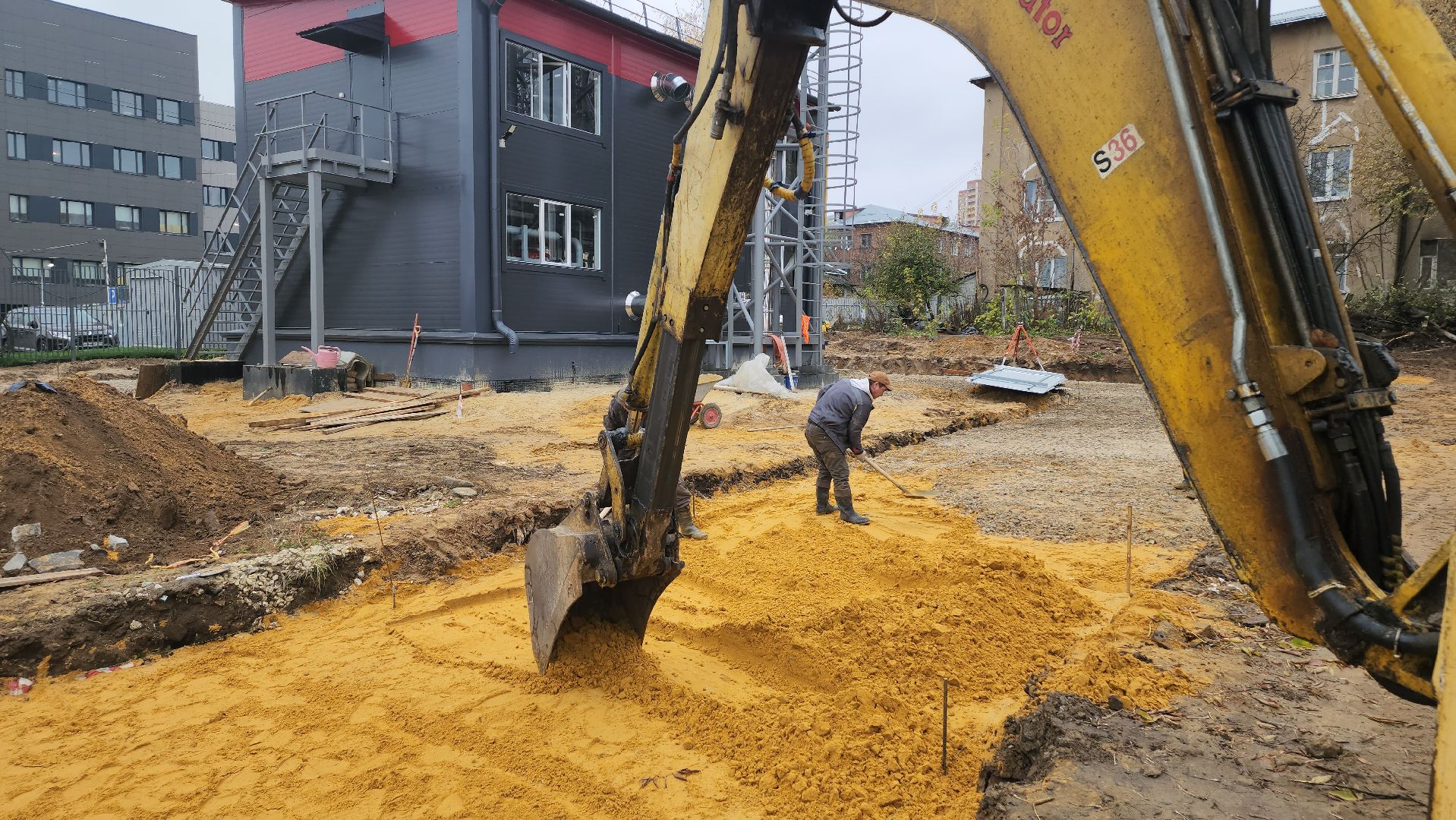 люберцы, новая поликлиника, поселок октябрьский, новая котельная,