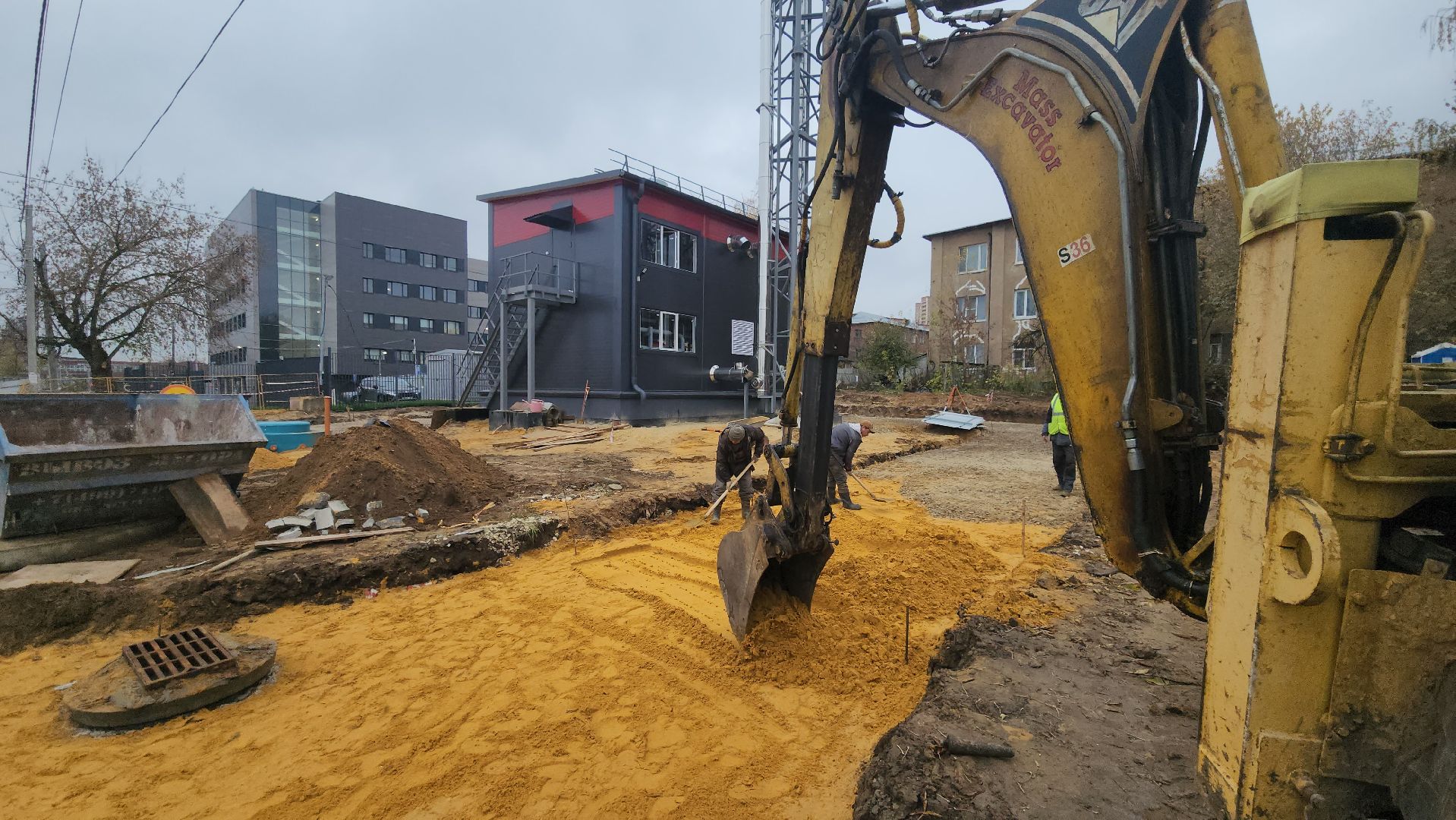 люберцы, новая поликлиника, поселок октябрьский, новая котельная,