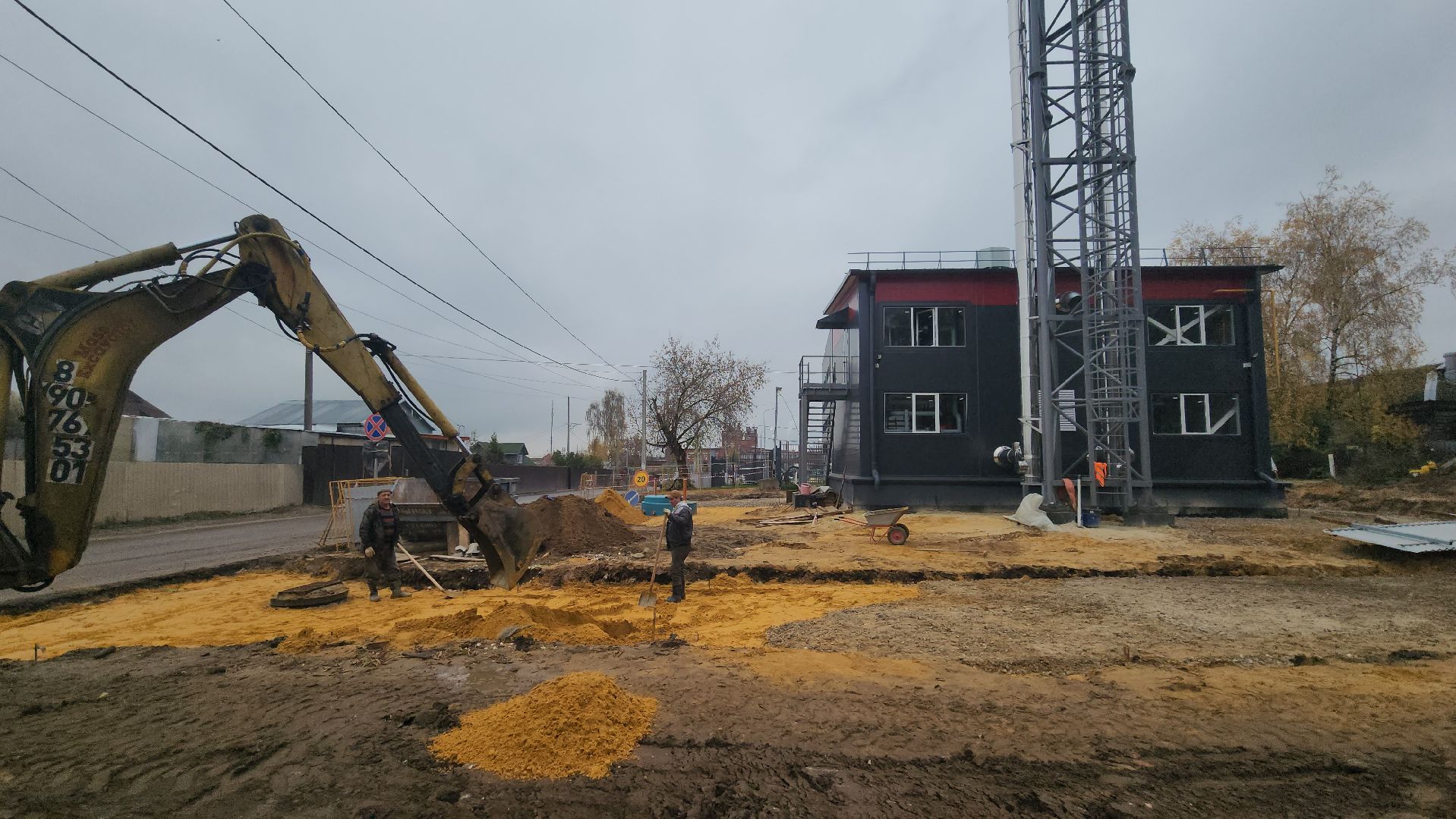 люберцы, новая поликлиника, поселок октябрьский, новая котельная,