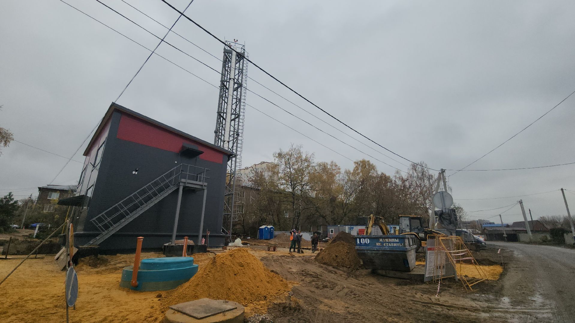 люберцы, новая поликлиника, поселок октябрьский, новая котельная,