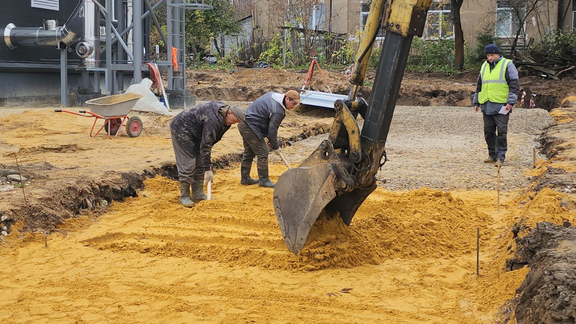 люберцы, новая поликлиника, поселок октябрьский, новая котельная,