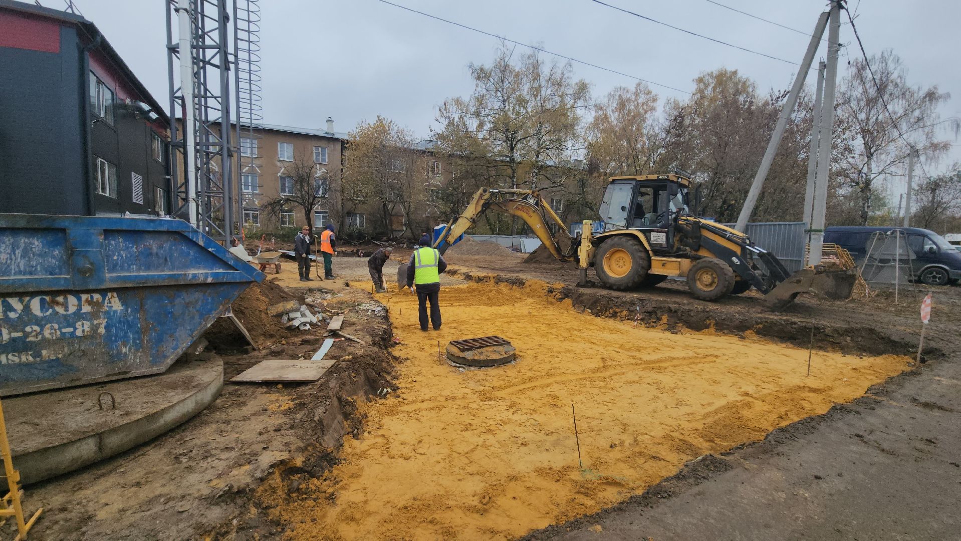 люберцы, новая поликлиника, поселок октябрьский, новая котельная,