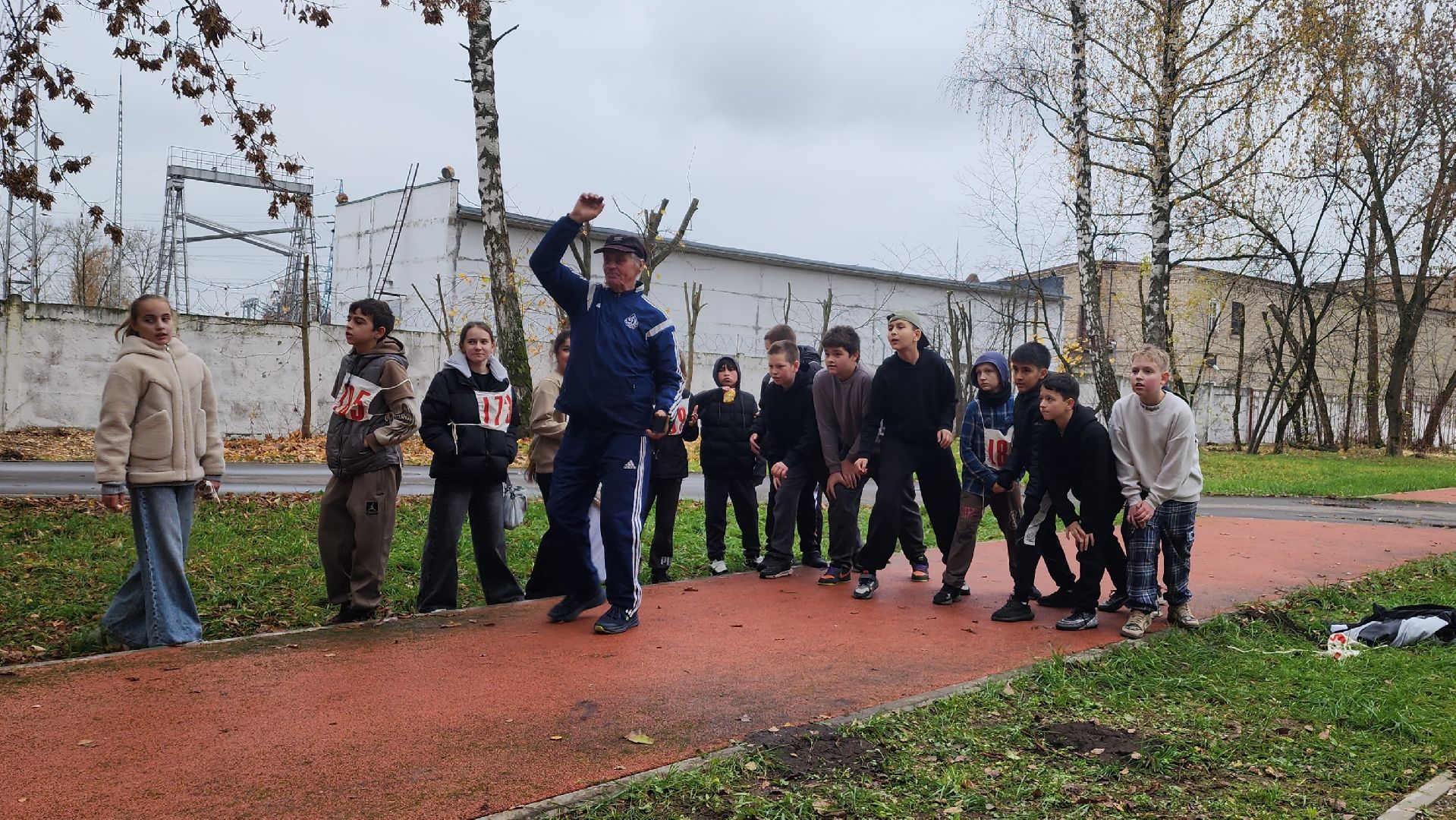 спорт, дети, парк, осенний забег, лосино-петровский,
