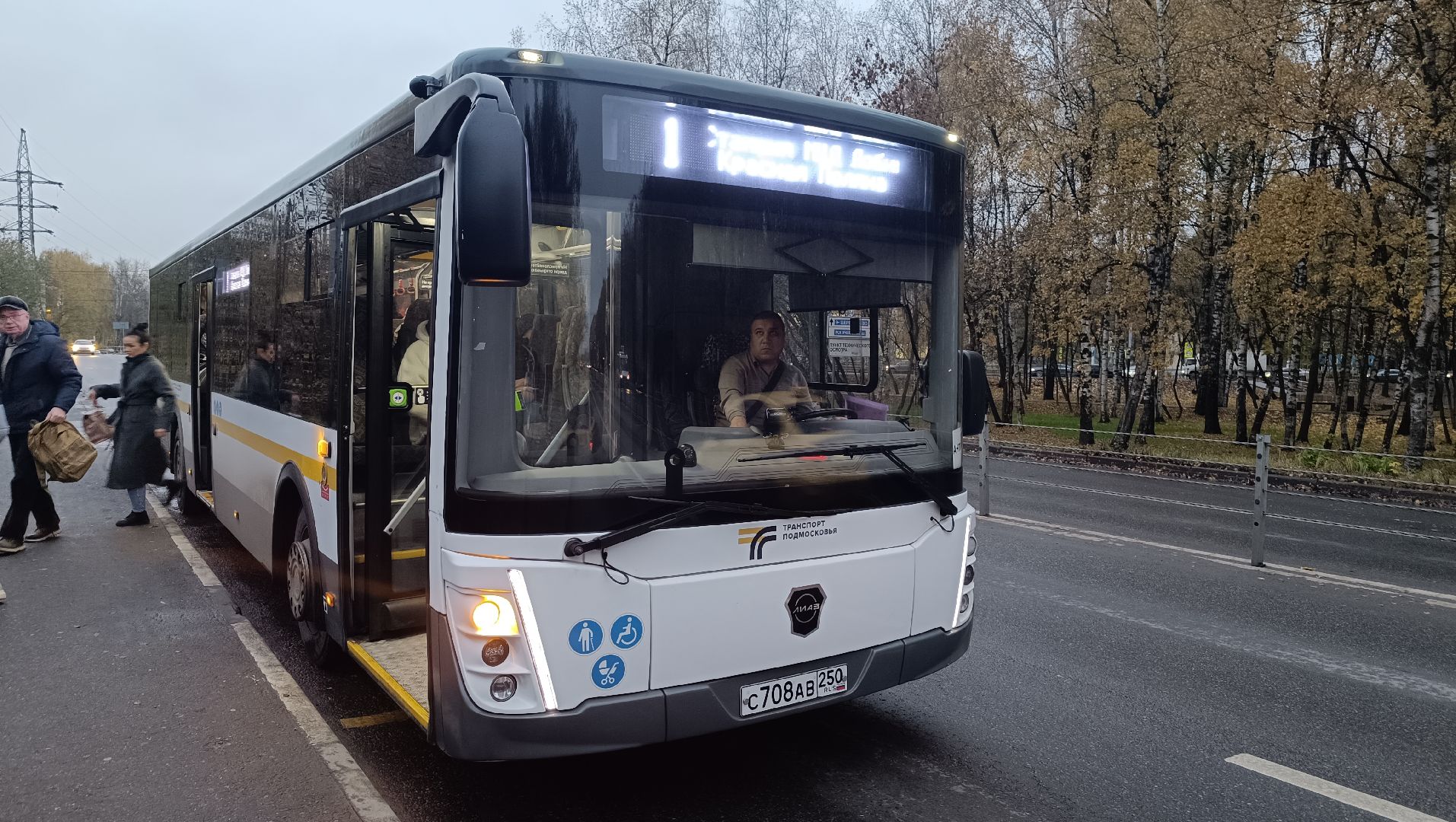 транспорт, автобус, лобня,