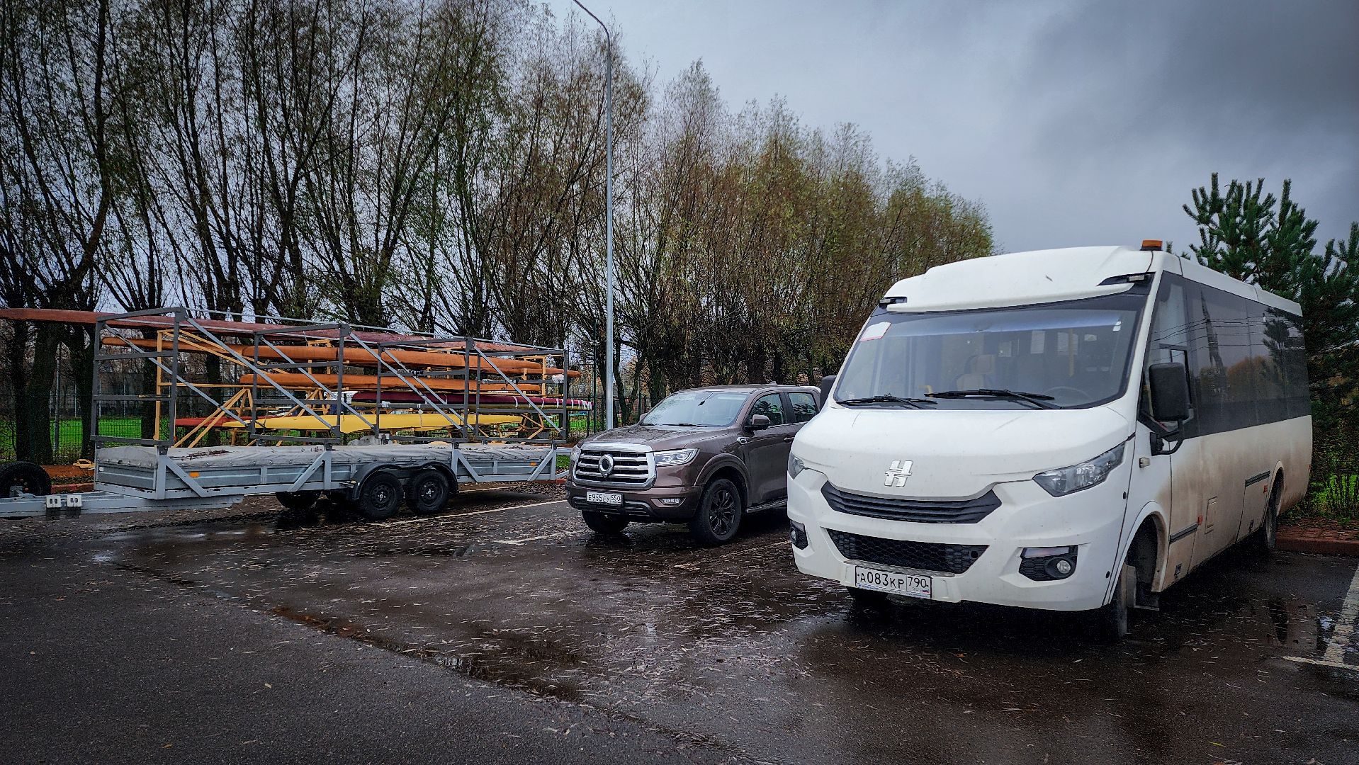 бронницы, новый автомобиль для сшор, машина для перевозки лодок, бронницкие гребцы, гребля на байдарках и каноэ в бронницах,