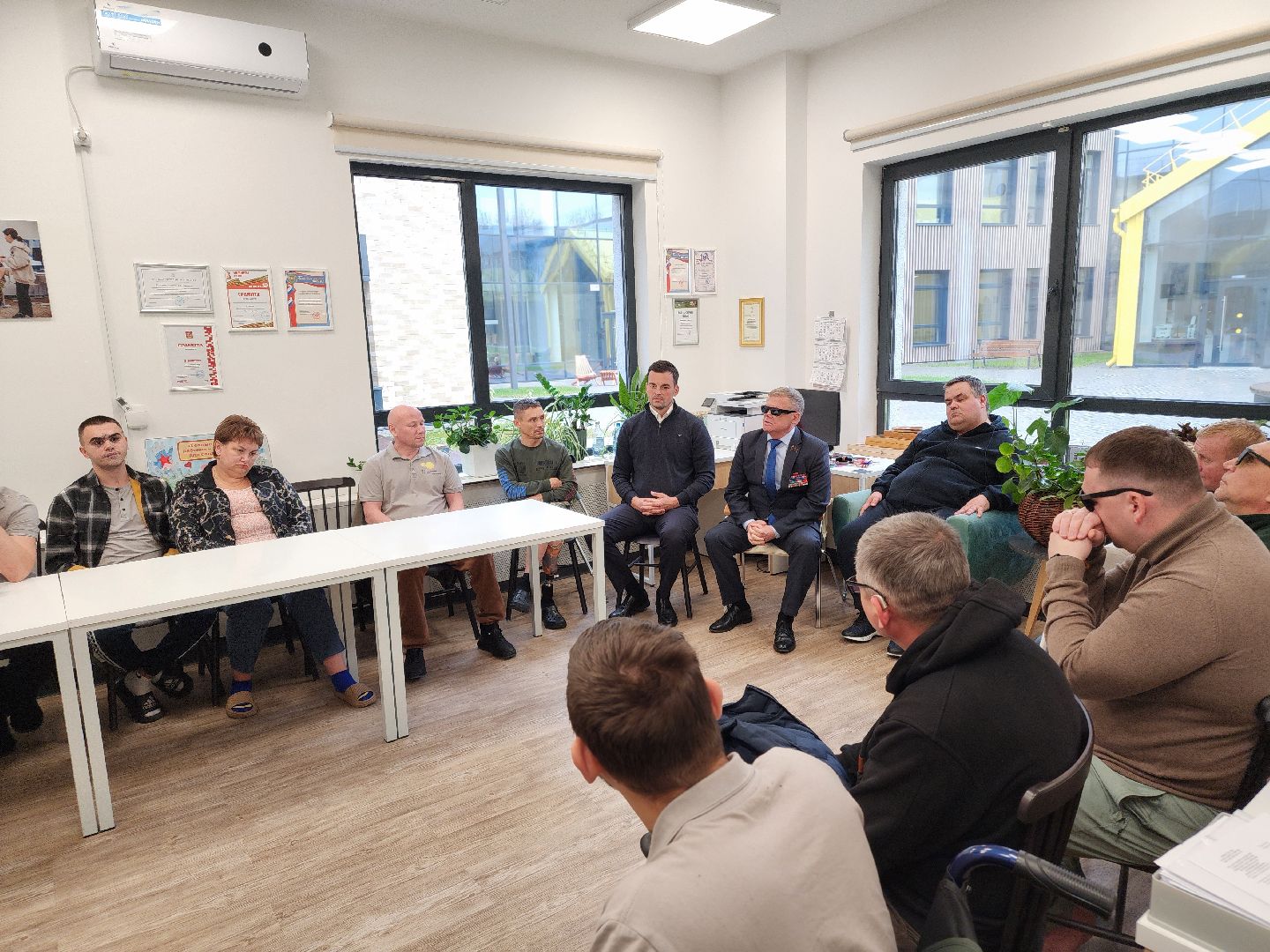 центр мещерякова, реабилитация, вшивцев владимир, депутат мособлдумы, встреча с ветеранами сво, помощь бойцам сво,