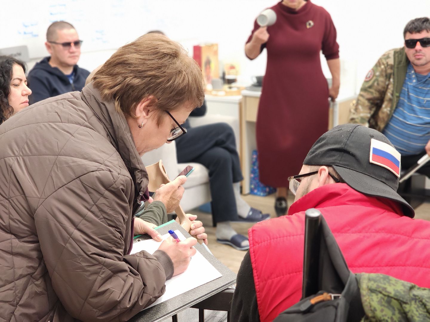 центр мещерякова, реабилитация, вшивцев владимир, депутат мособлдумы, встреча с ветеранами сво, помощь бойцам сво,