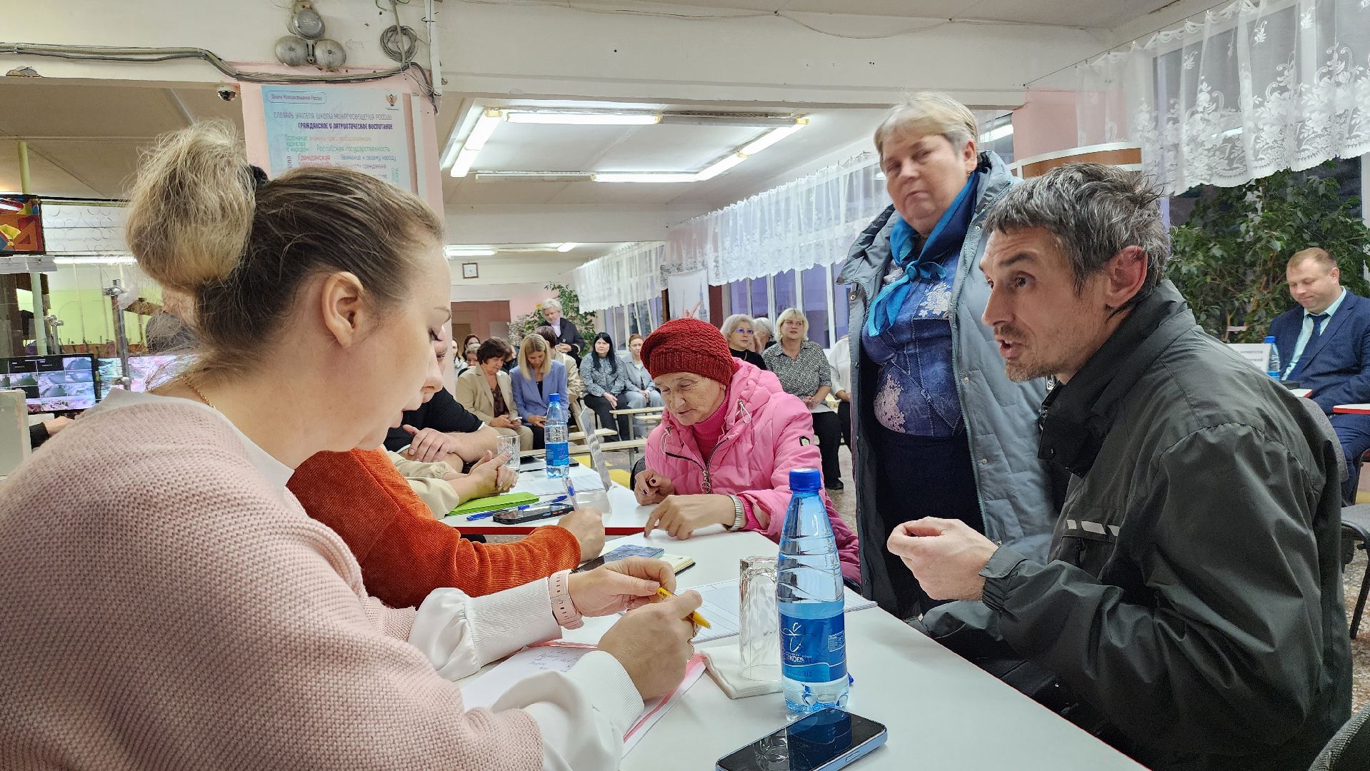 Зарайск, Выездная администрация, встреча администрации с жителями,