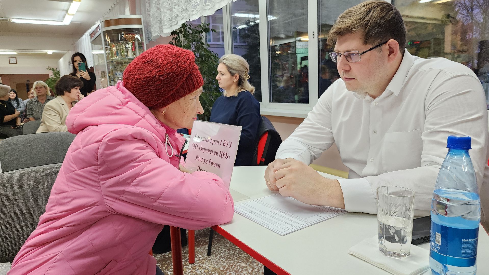 Зарайск, Выездная администрация, встреча администрации с жителями,