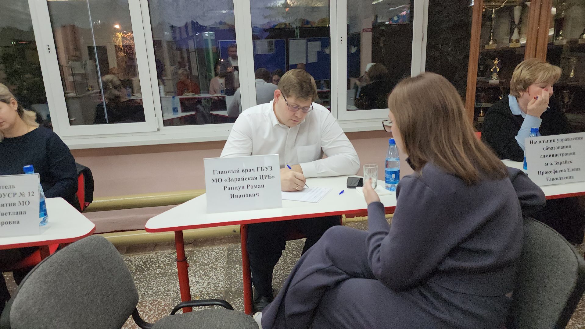 Зарайск, Выездная администрация, встреча администрации с жителями,