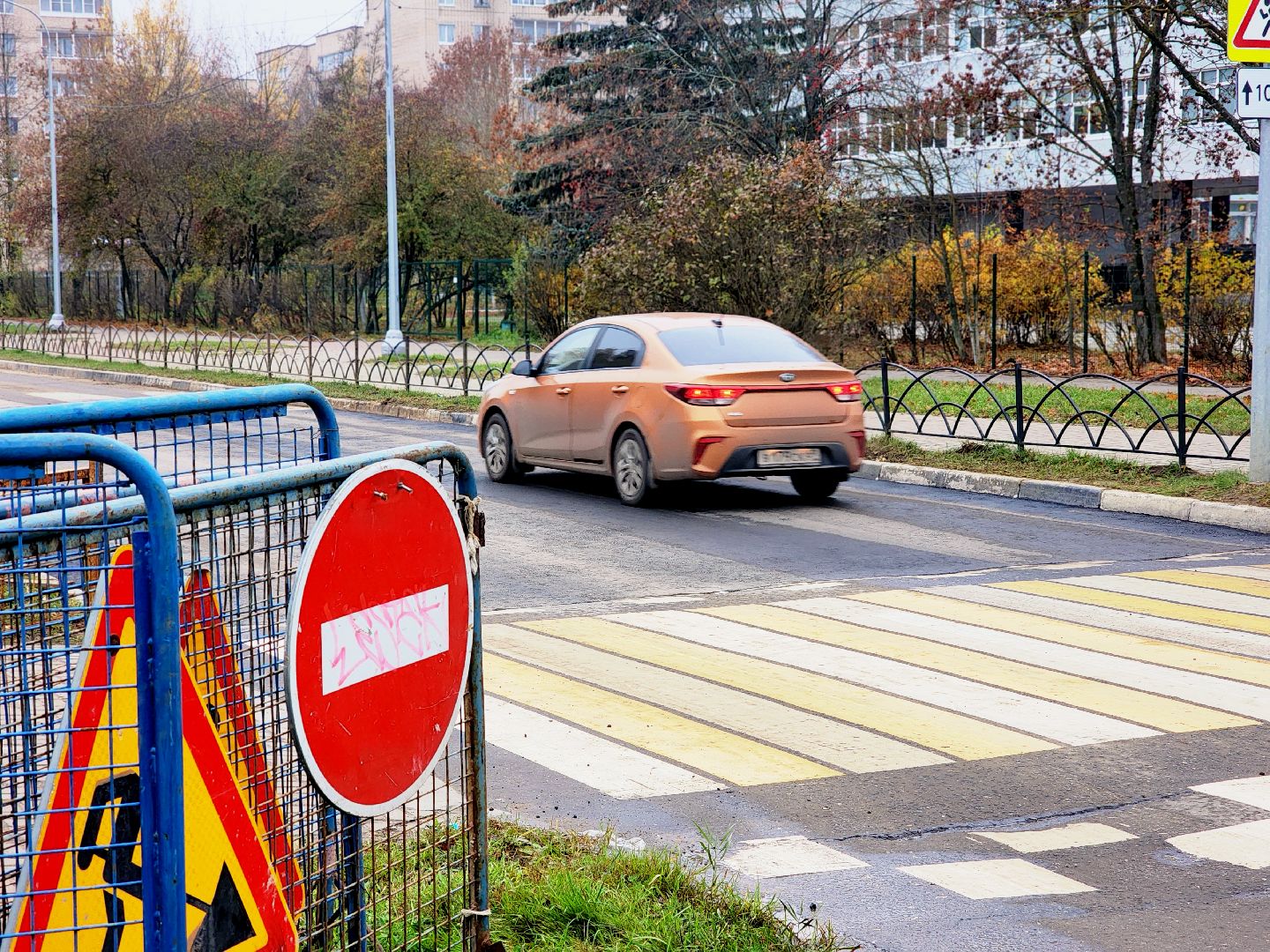 дубна, ремонт дороги, дорожное движение, общественный транспорт,