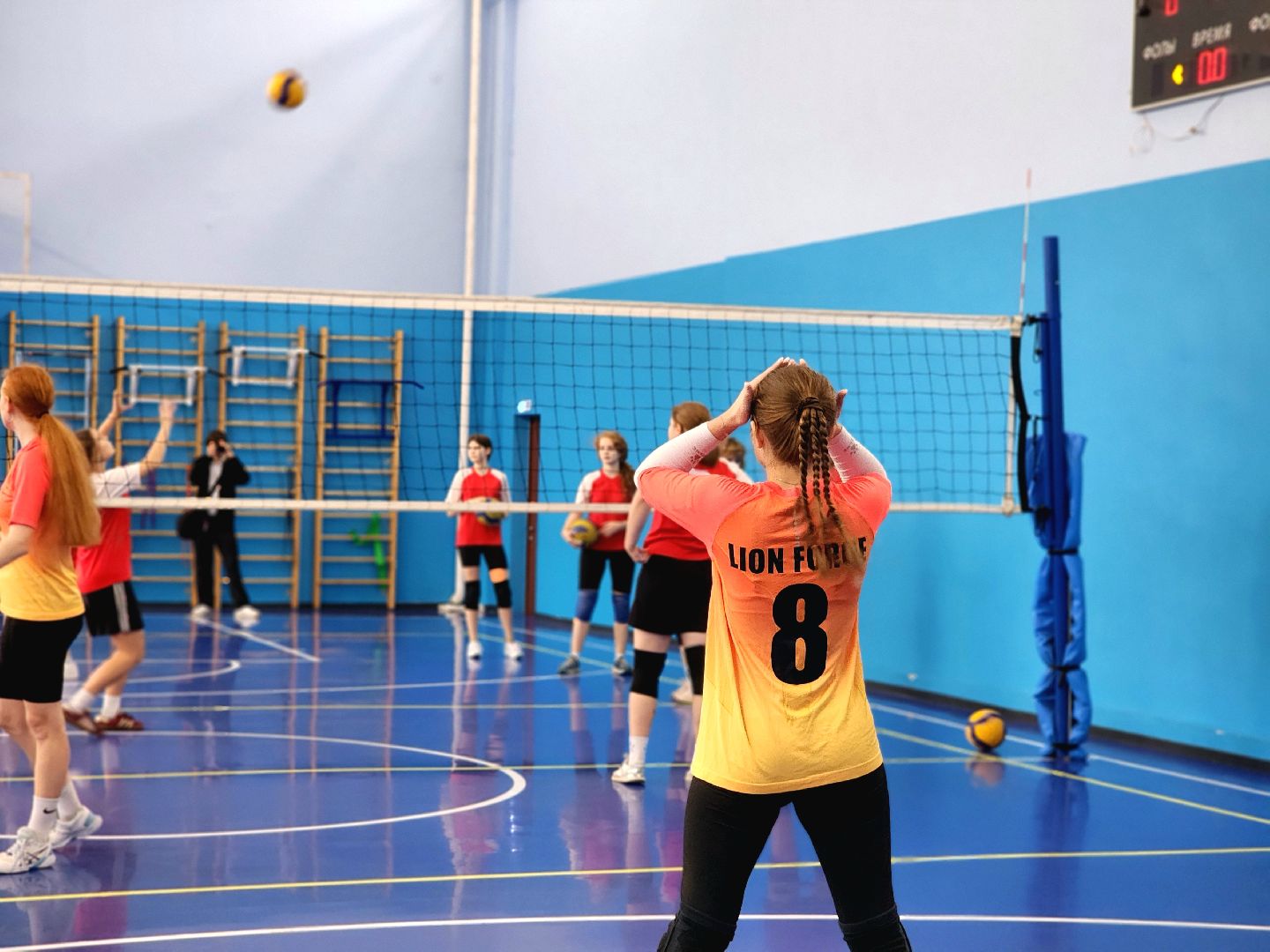 волейбол, школьная лига, девушки, первенство,