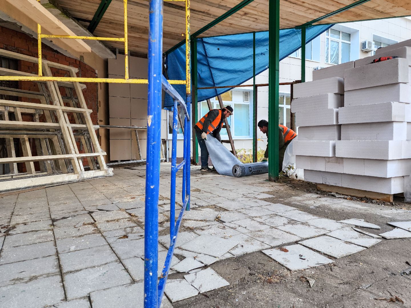 Подольск, ПОКБ, Строительство, Ремонт, Инфекционное отделение,осп 5,