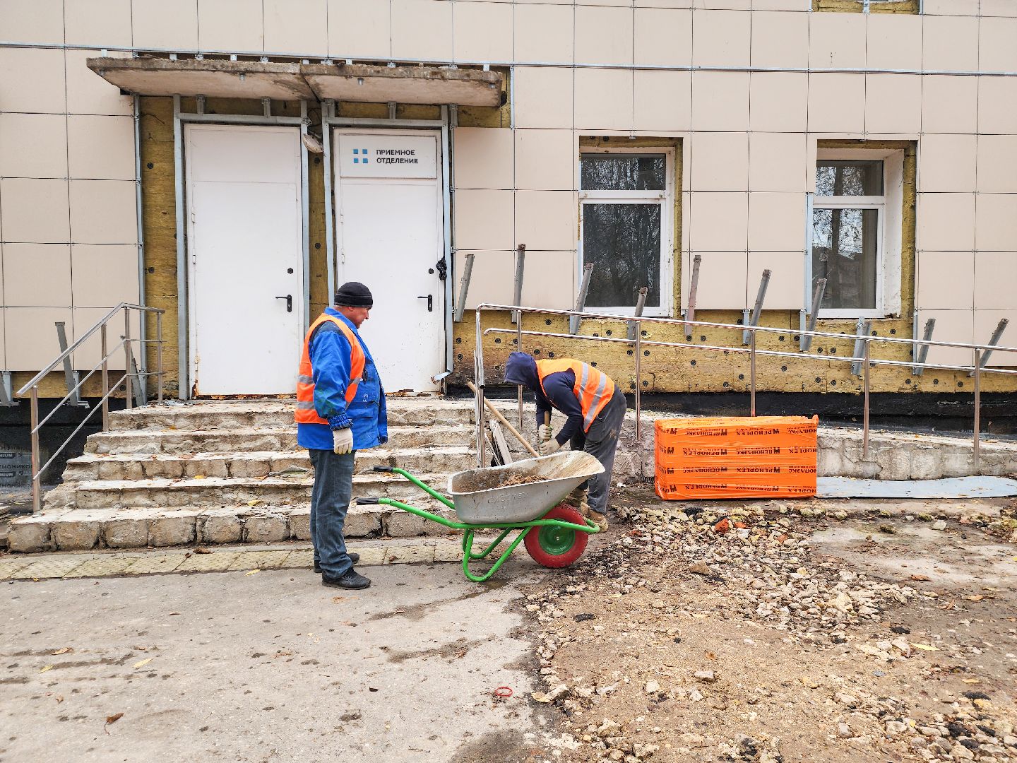 Подольск, ПОКБ, Строительство, Ремонт, Инфекционное отделение,осп 5,