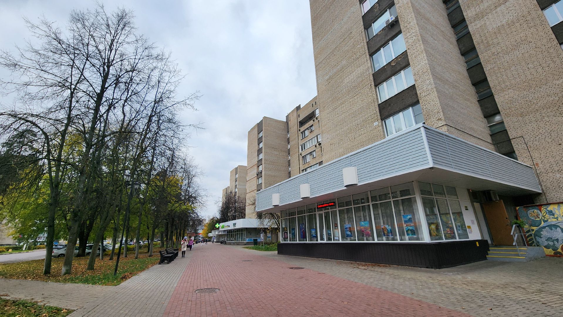 протвино ,  благоустройство, палая листва,