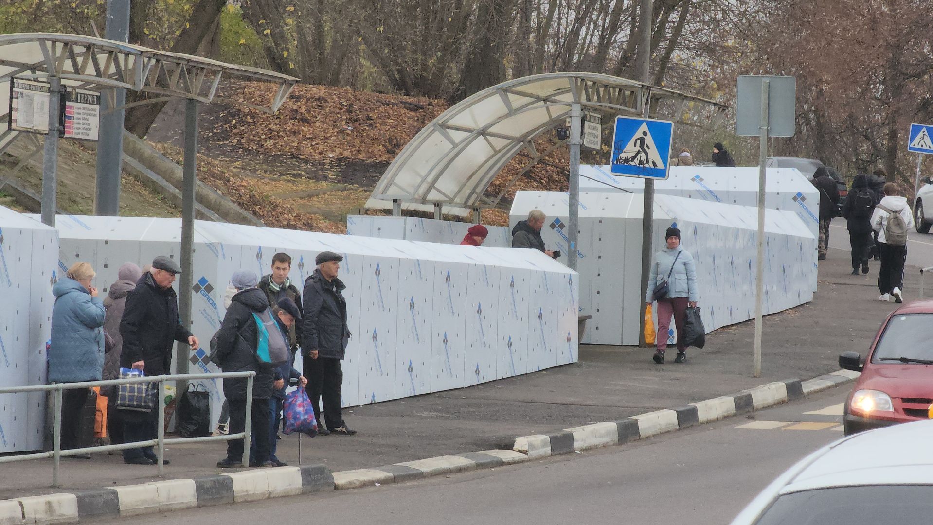 кашира, вокзал, благоустройство, подпорная стена, фасад, полимерные материалы, ремонт, вентилируемый фасад,