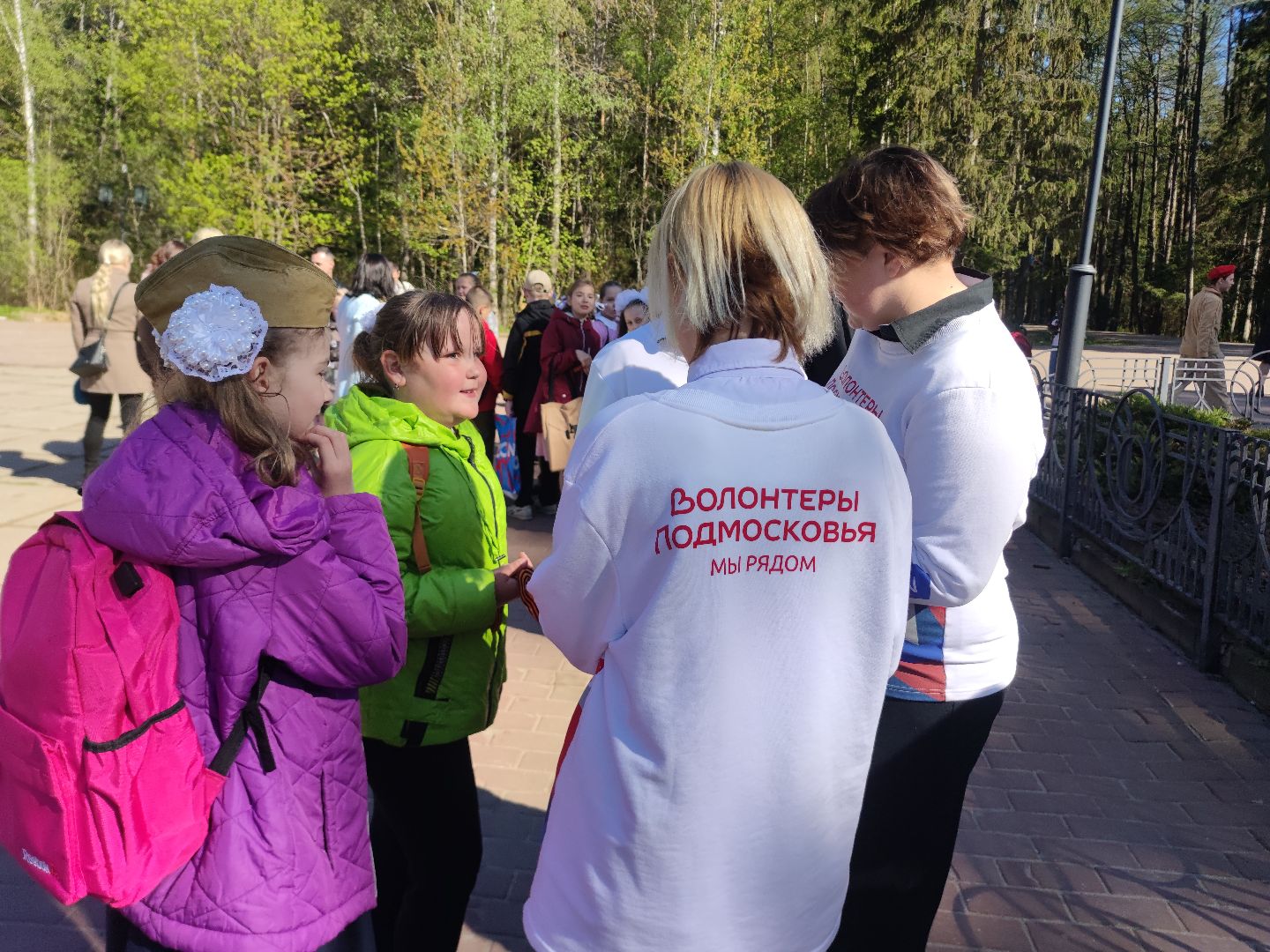 волонтеры, День победы, помощь, Дубна