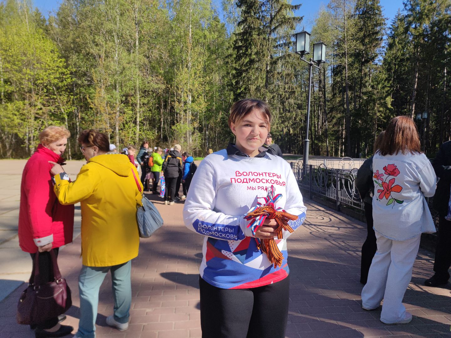 волонтеры, День победы, помощь, Дубна