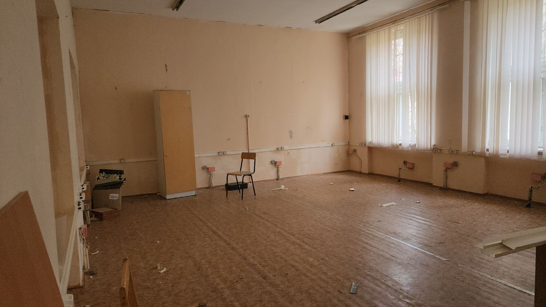 монино, щёлково, ремонт школы,