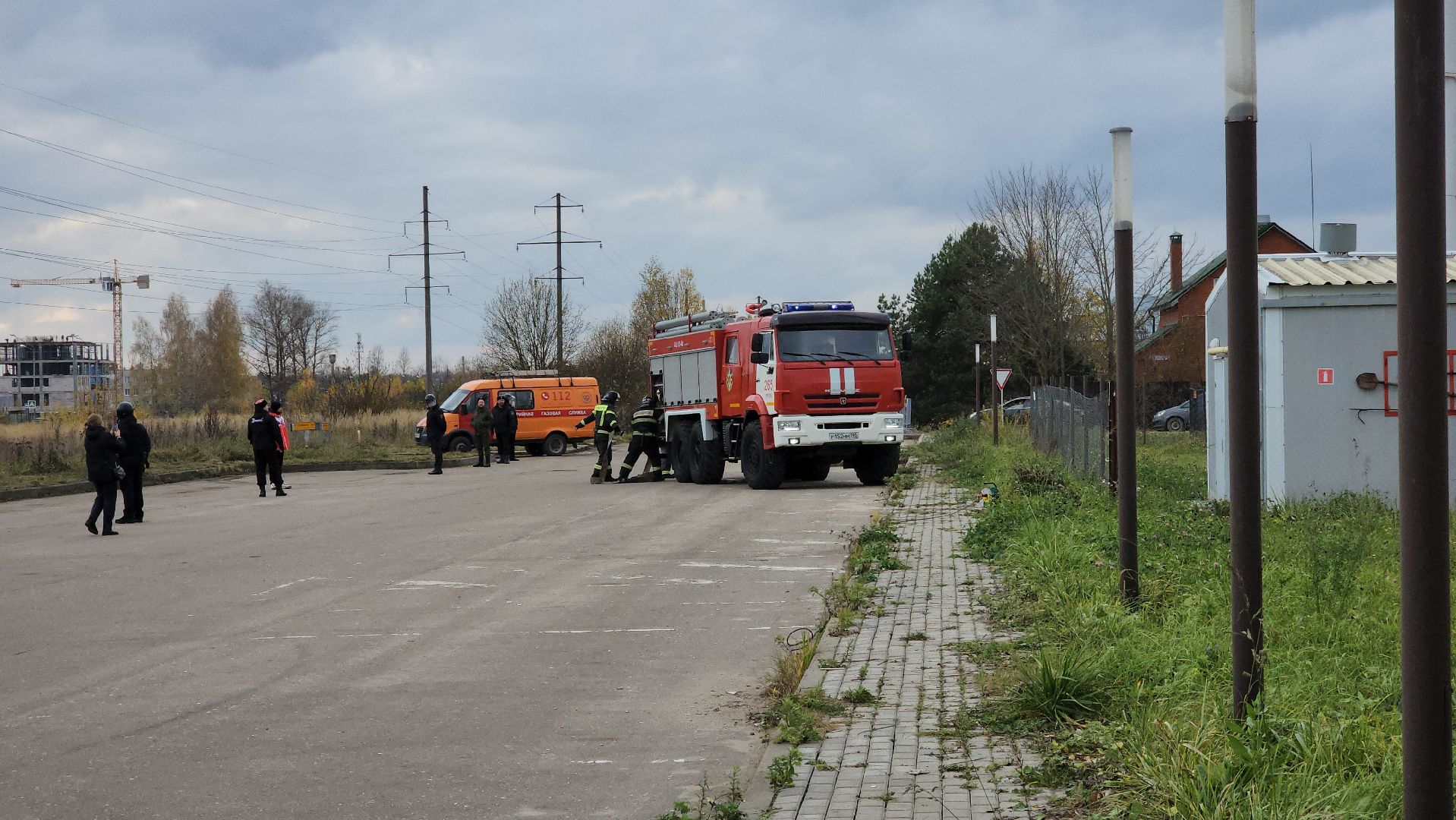 Руза, Безопасность, Учения бпла, Мособлпожспас, Мособлтепло,
