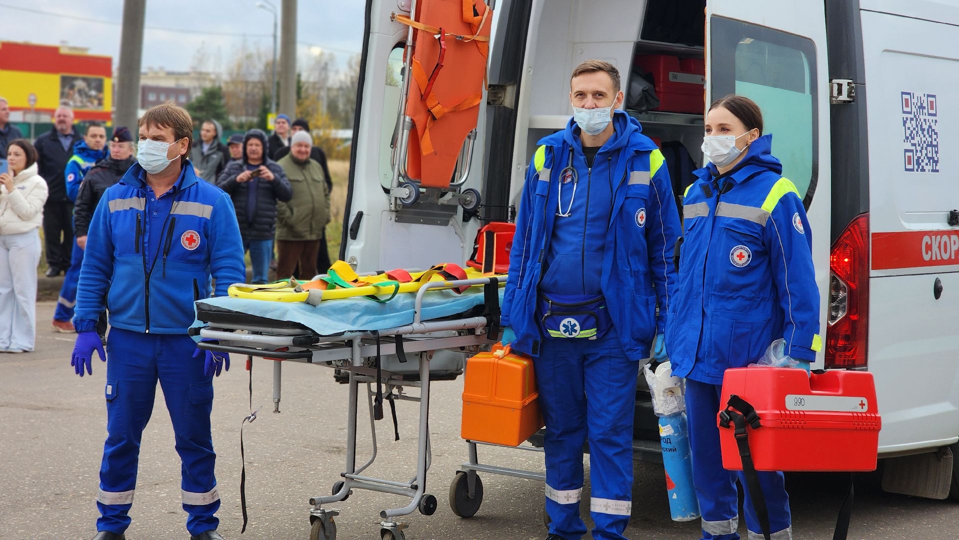 Руза, Безопасность, Учения бпла, Мособлпожспас, Мособлтепло,