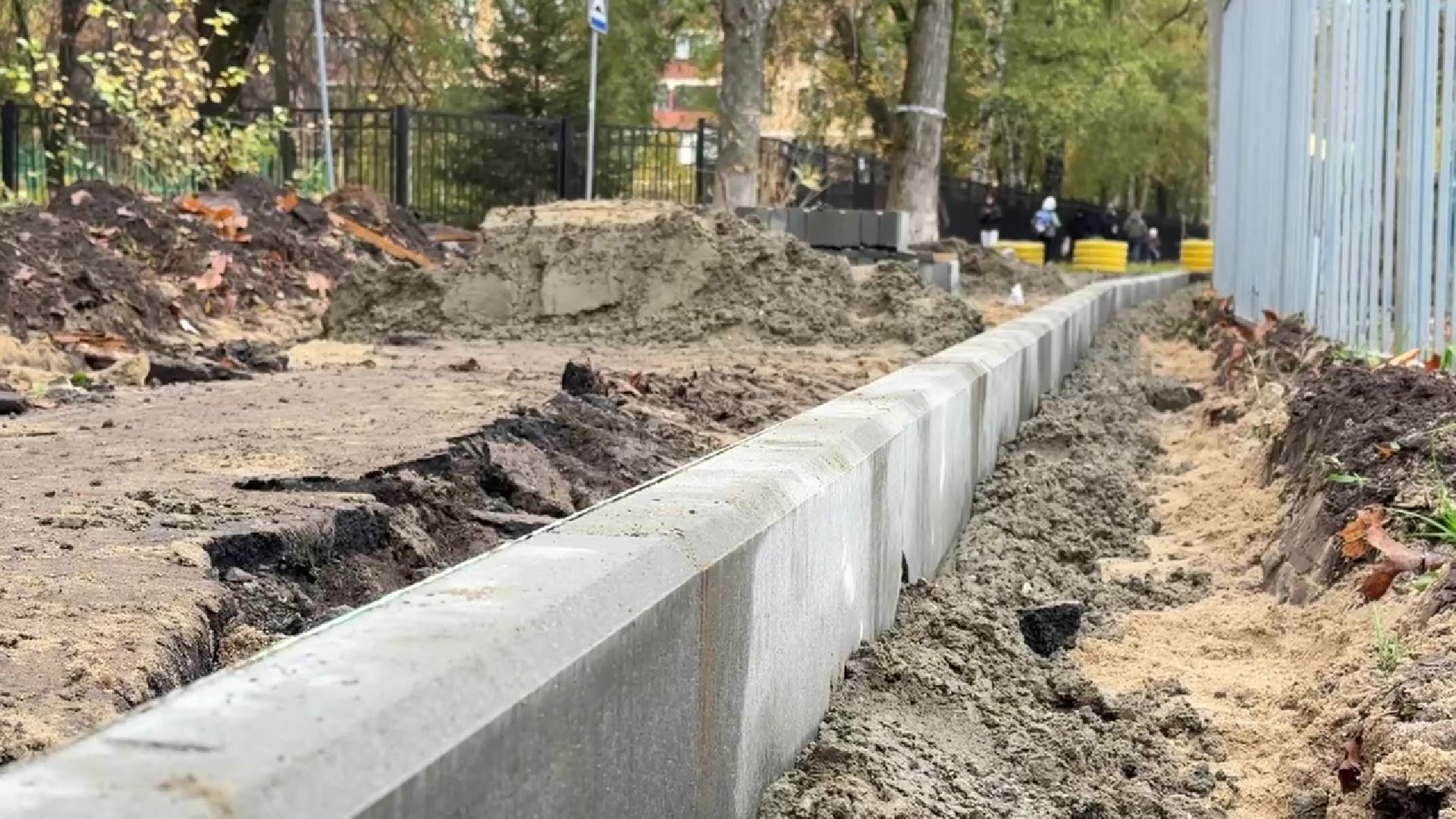 Реутов, комплексное благоустройство, обновление дворов,  бордюры, асфальт,