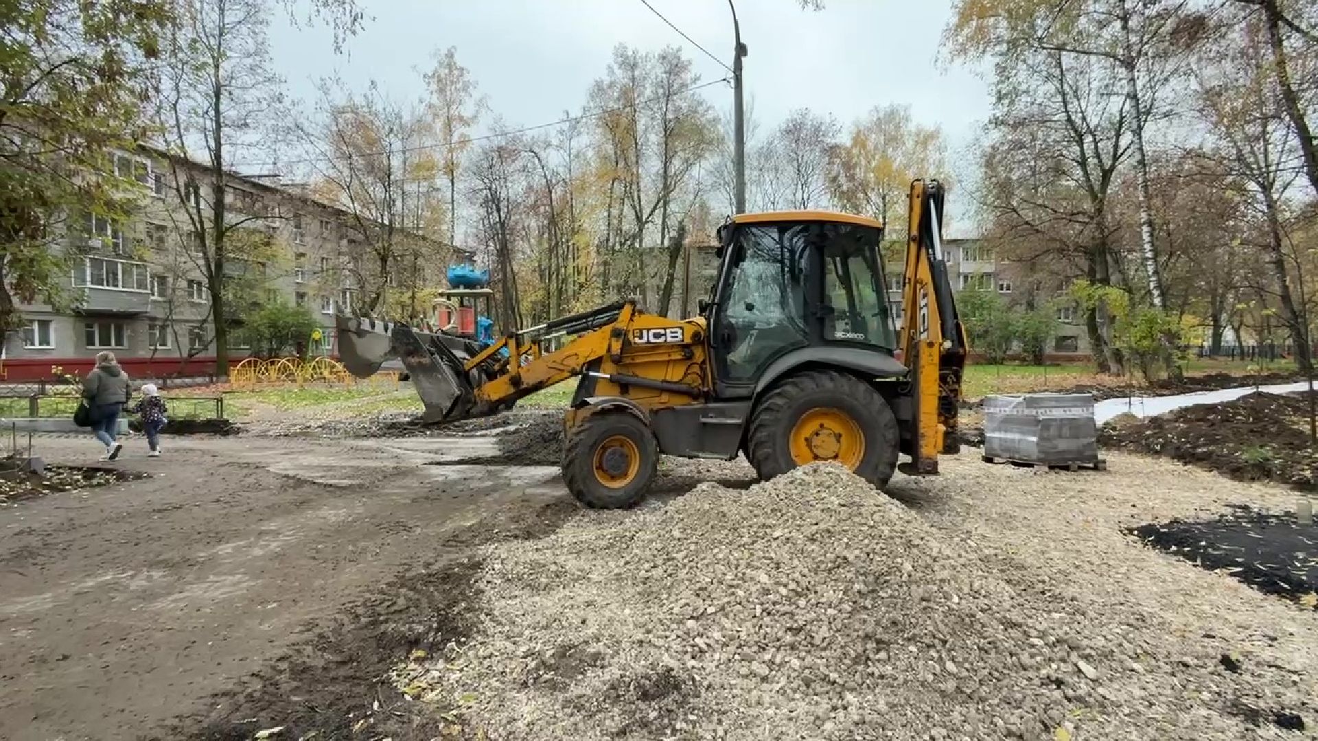 Реутов, комплексное благоустройство, обновление дворов,  бордюры, асфальт,