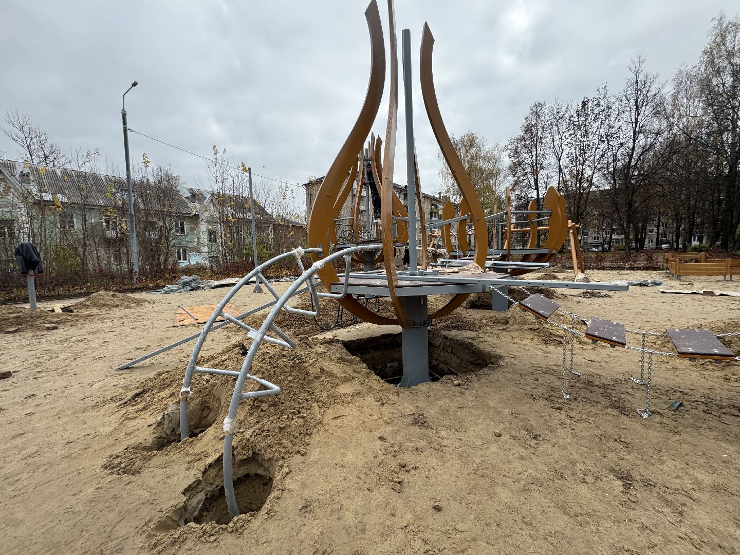 Сергиев Посад , детская  площадка, сергиево-посадский городской окру,