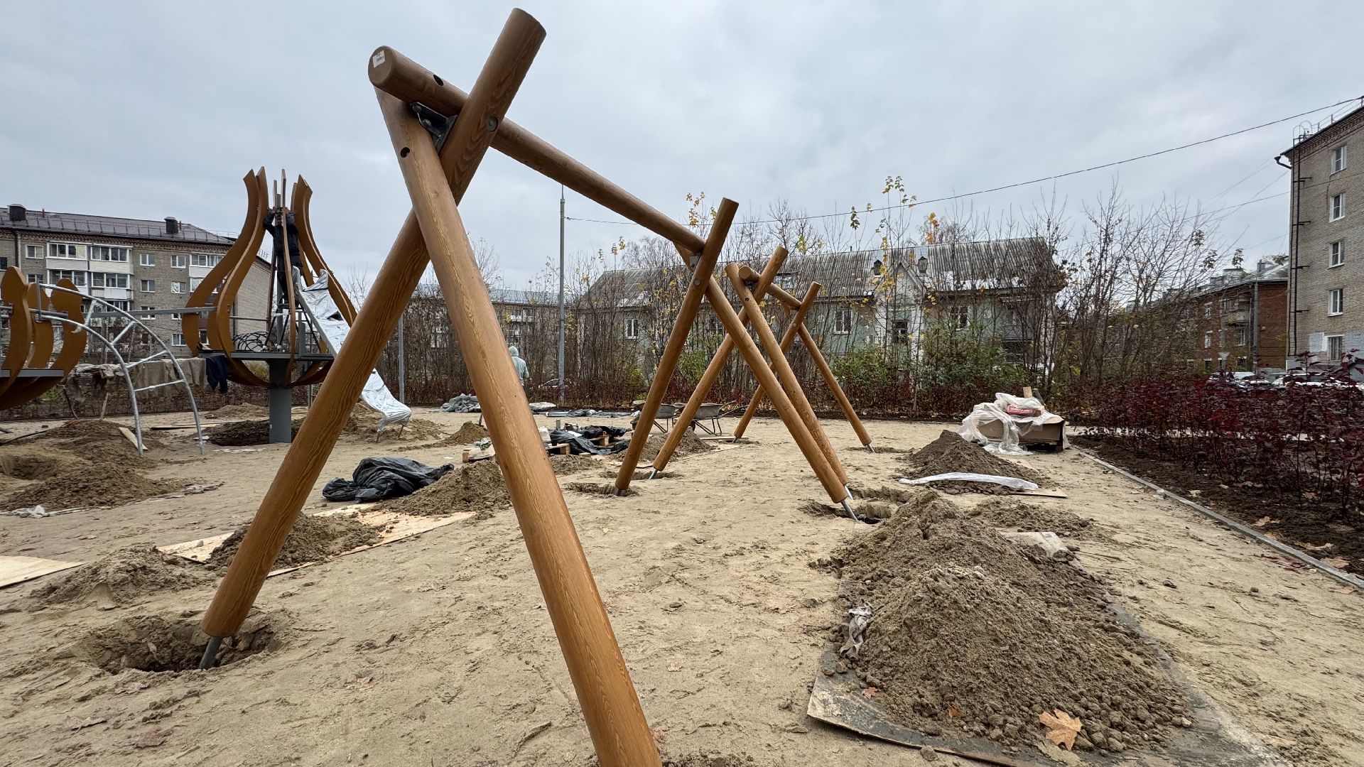 Сергиев Посад , детская  площадка, сергиево-посадский городской окру,