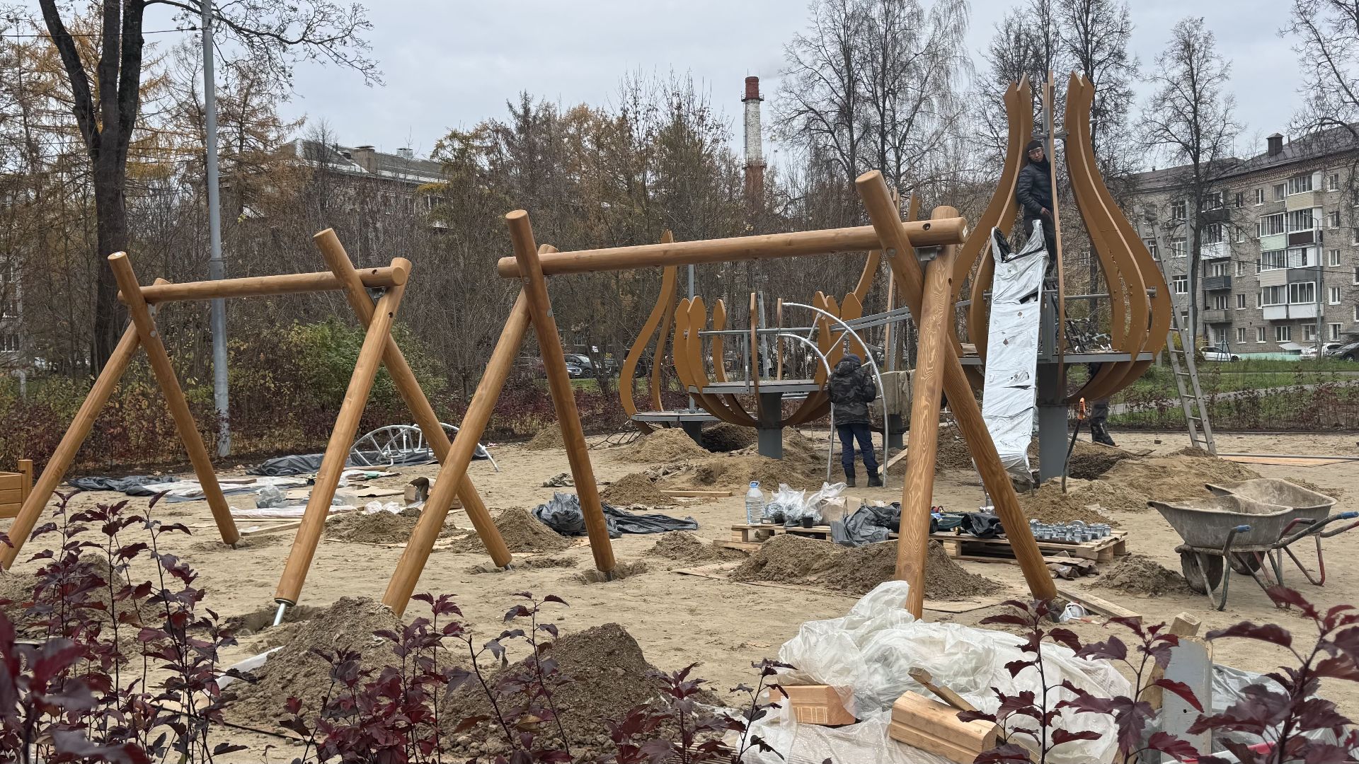 Сергиев Посад , детская  площадка, сергиево-посадский городской окру,