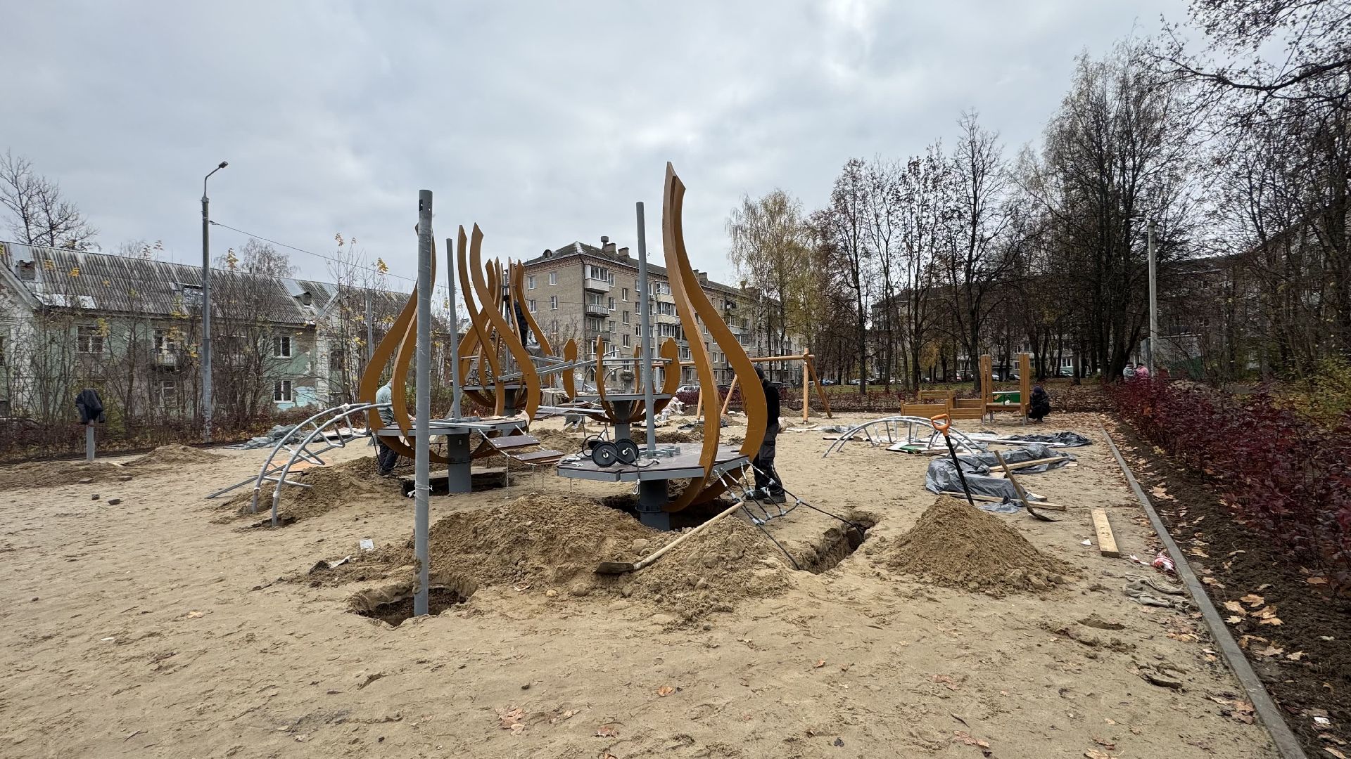 Сергиев Посад , детская  площадка, сергиево-посадский городской окру,