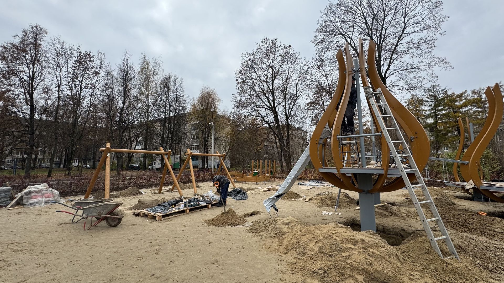 Сергиев Посад , детская  площадка, сергиево-посадский городской окру,