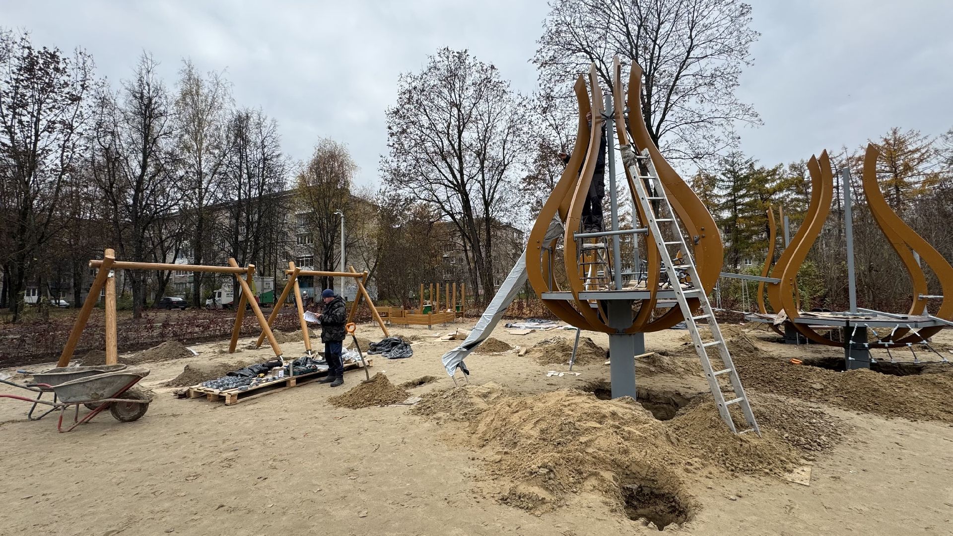 Сергиев Посад , детская  площадка, сергиево-посадский городской окру,