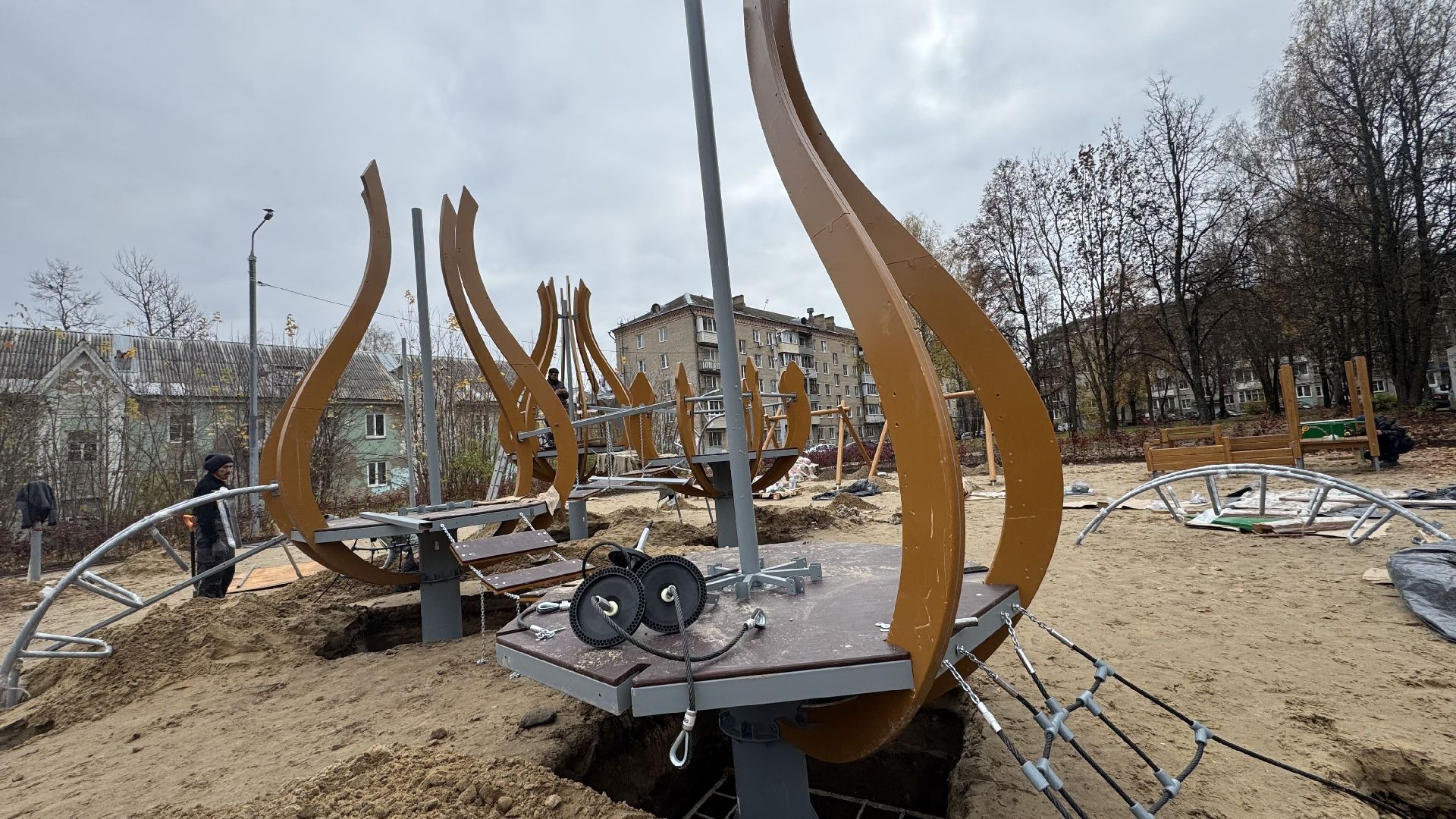 Сергиев Посад , детская  площадка, сергиево-посадский городской окру,