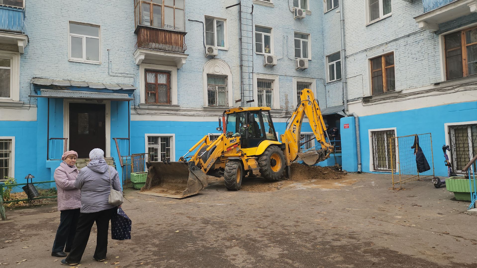 Люберцы, порыв теплотрассы, люберецкие теплосети, аварийная бригада,