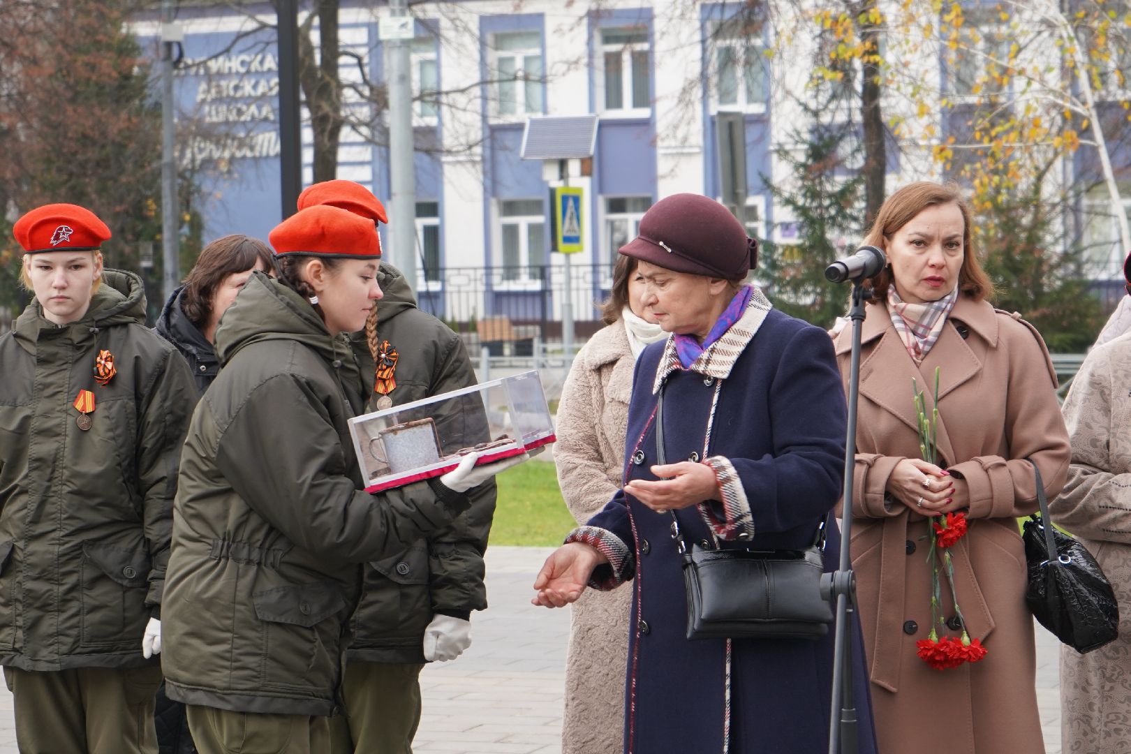 ступино, красноармеец, сквер Полякова, вахта памяти,