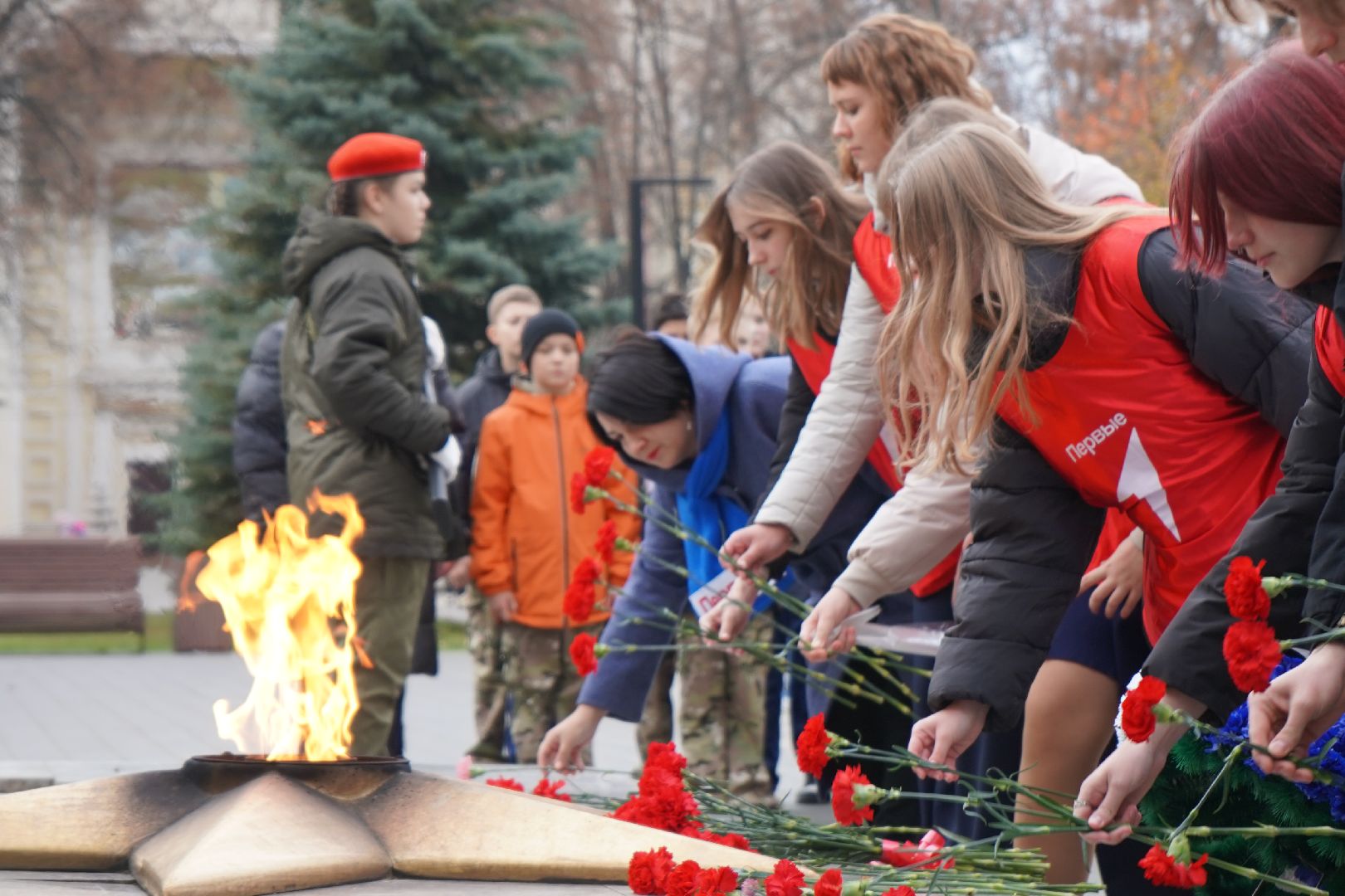 ступино, красноармеец, сквер Полякова, вахта памяти,
