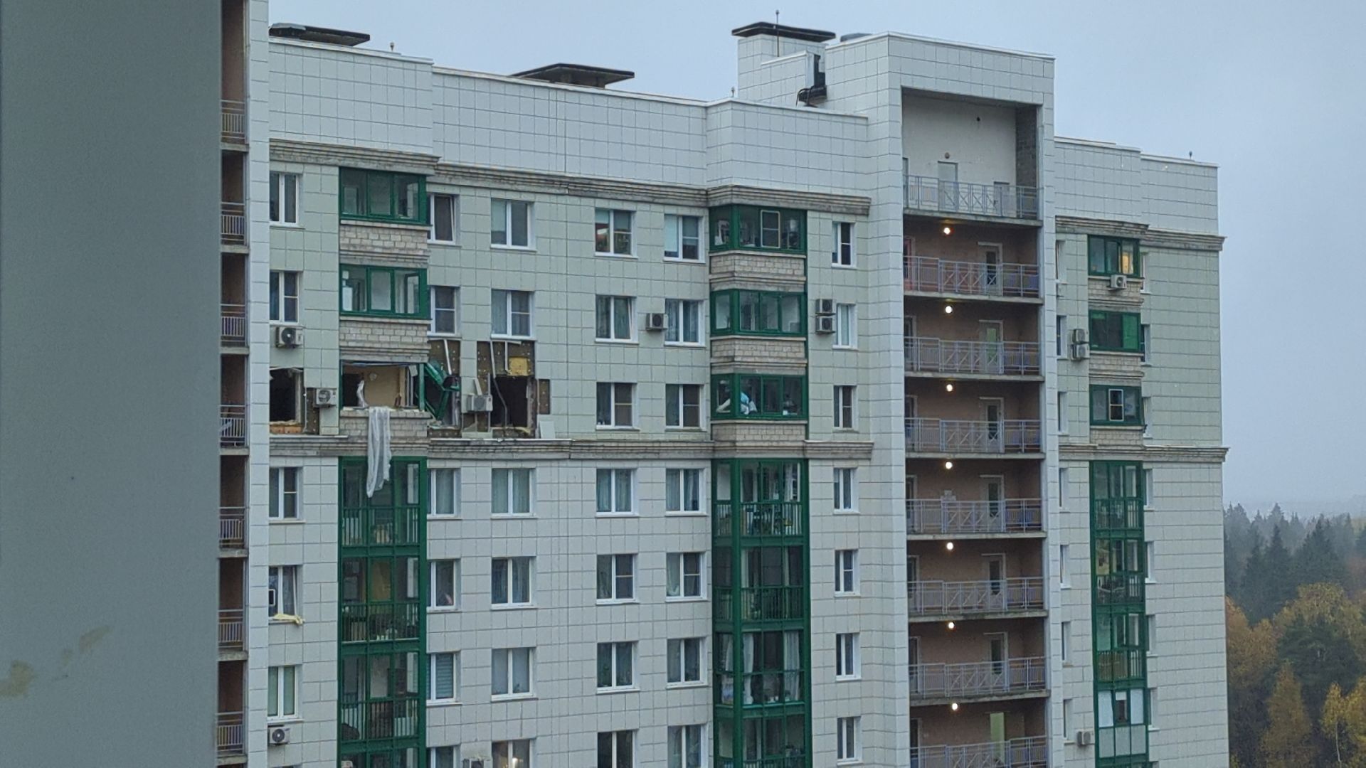 чп, бпла, красногорск, прилет,