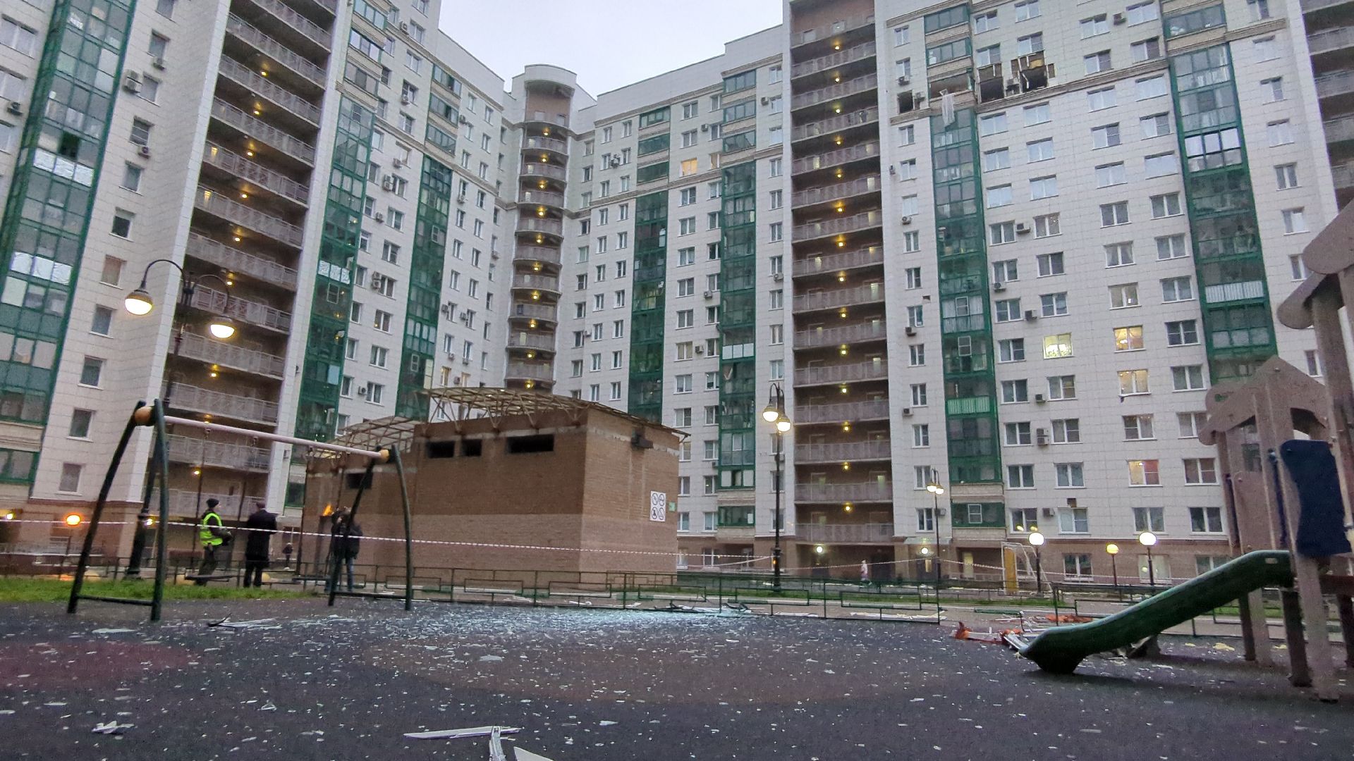 чп, бпла, красногорск, прилет,