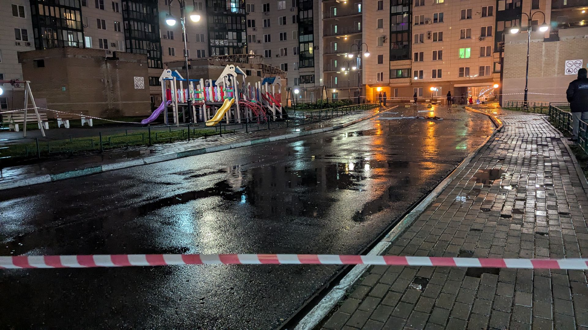 чп, бпла, красногорск, прилет,