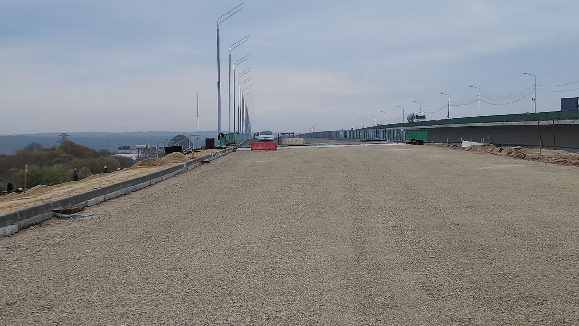 серпухов, мост через оку в Серпухове, строительство моста в серпухове,