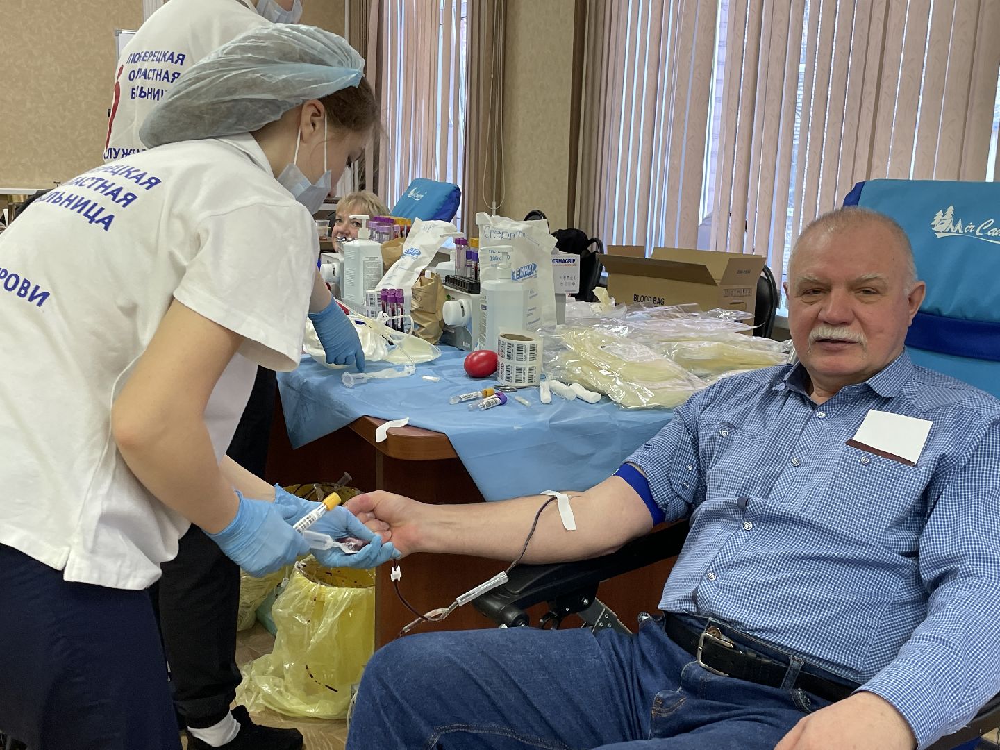 Кровь, донор