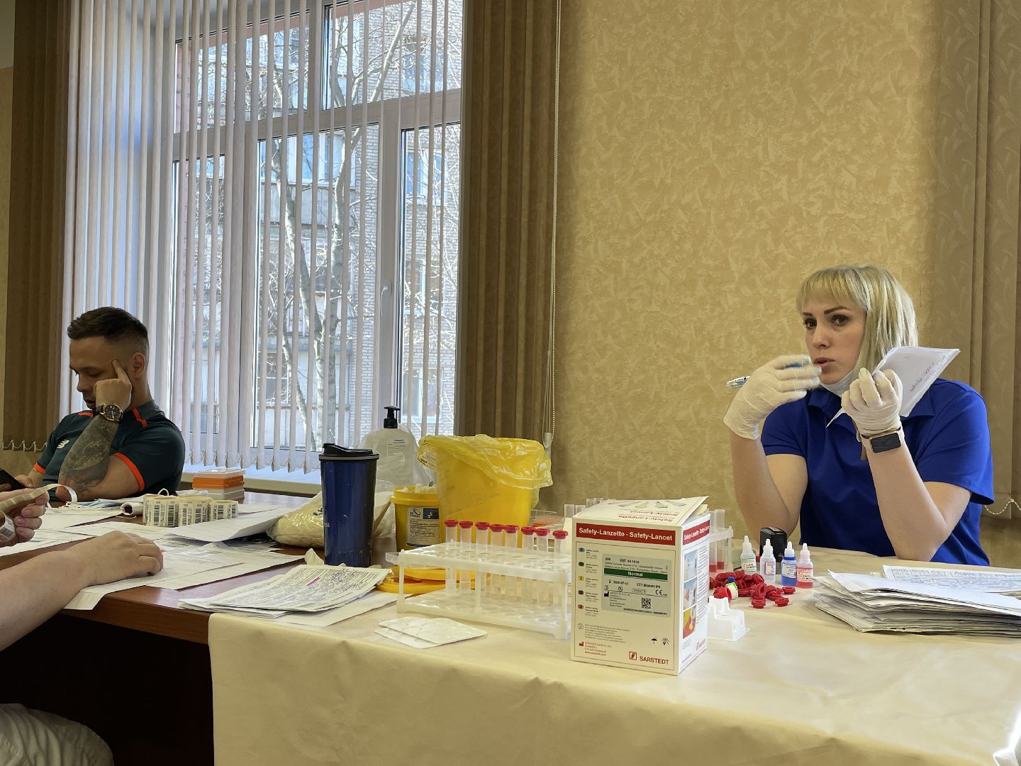 Кровь, донор