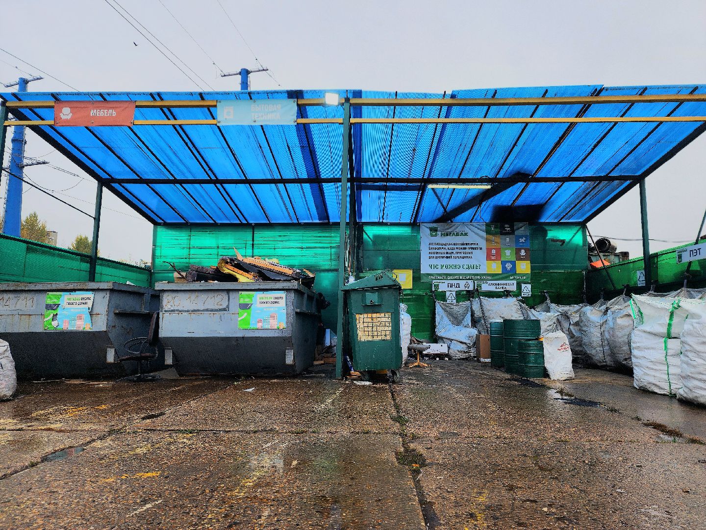 мегабак, отходы, переработка,