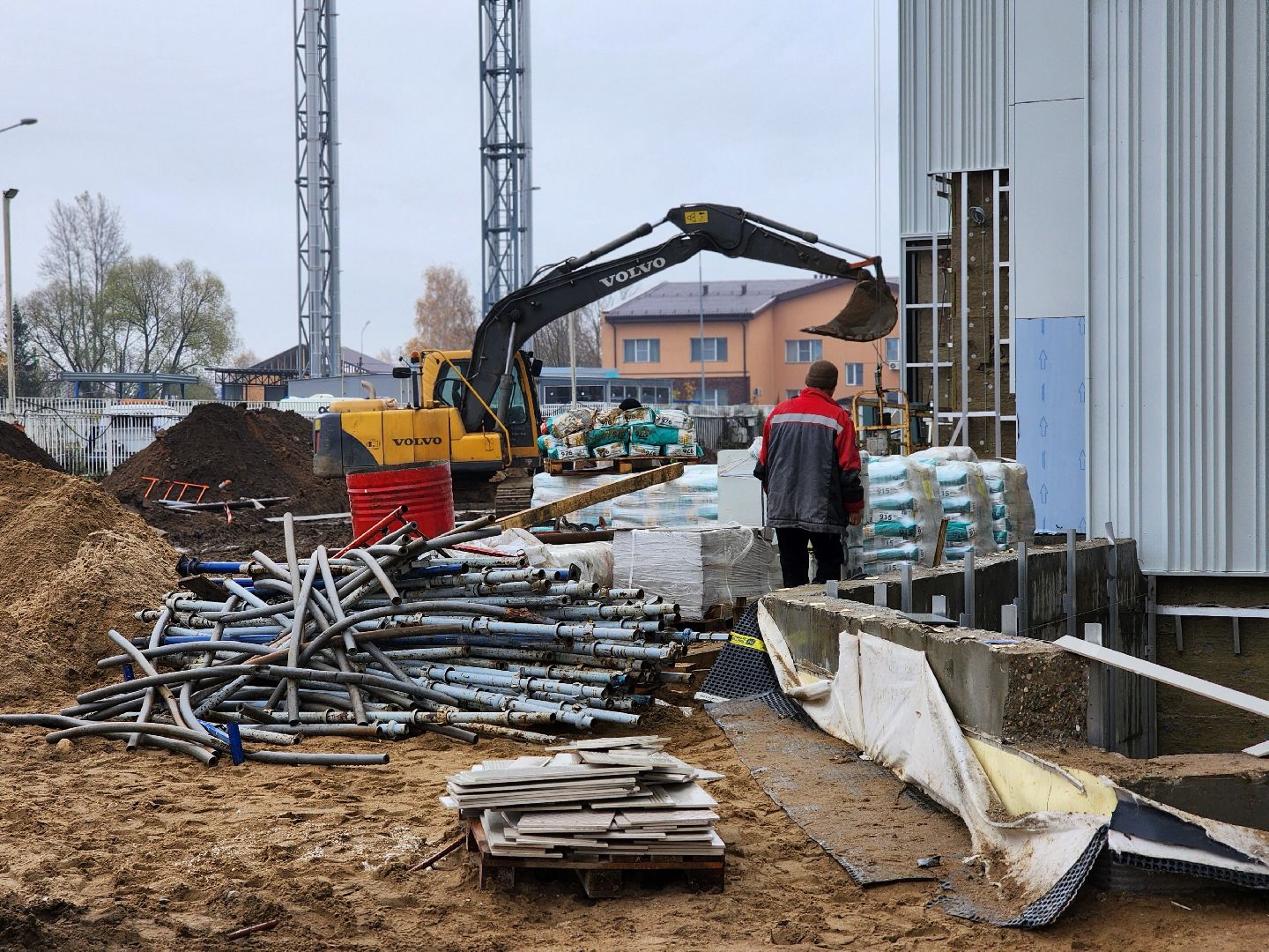 строительство поликлиники, поликлиника, медицина, ногинск, богородский городской округ,