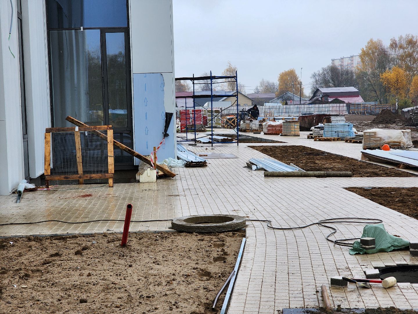 строительство поликлиники, поликлиника, медицина, ногинск, богородский городской округ,