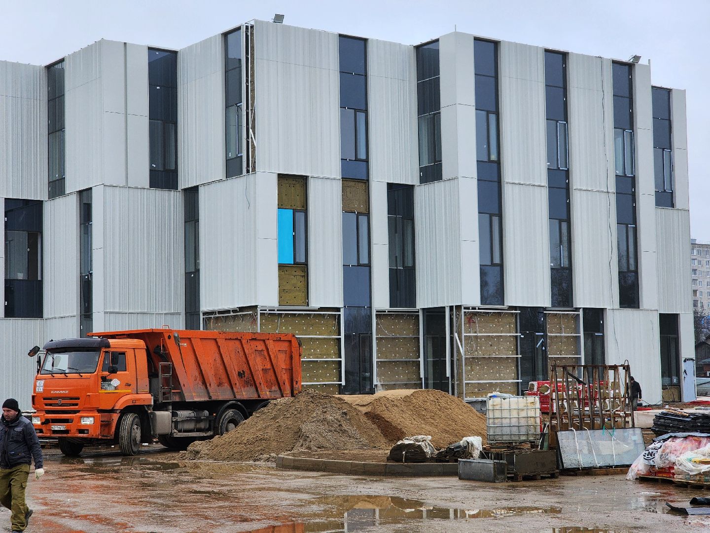 строительство поликлиники, поликлиника, медицина, ногинск, богородский городской округ,