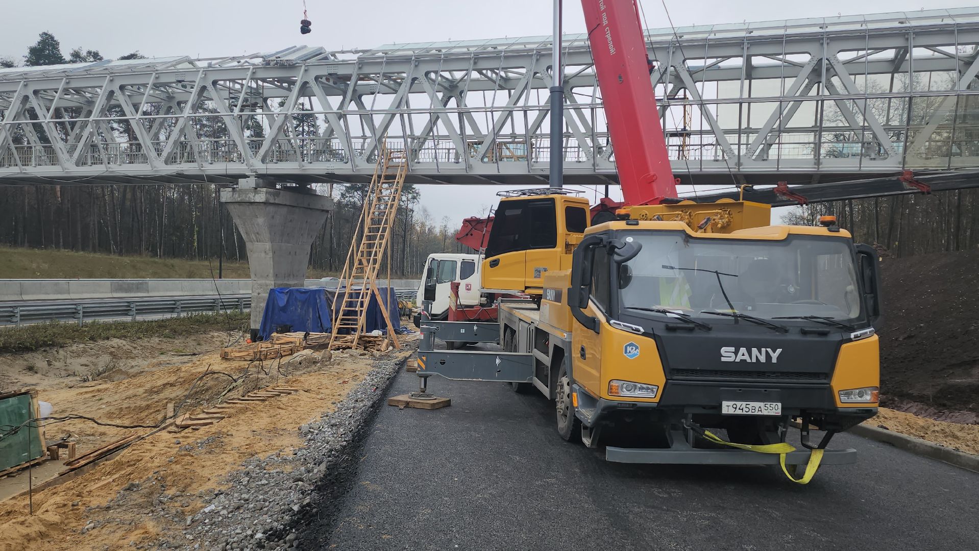 Люберцы, Лыткарино, Надземный пешеходный переход,