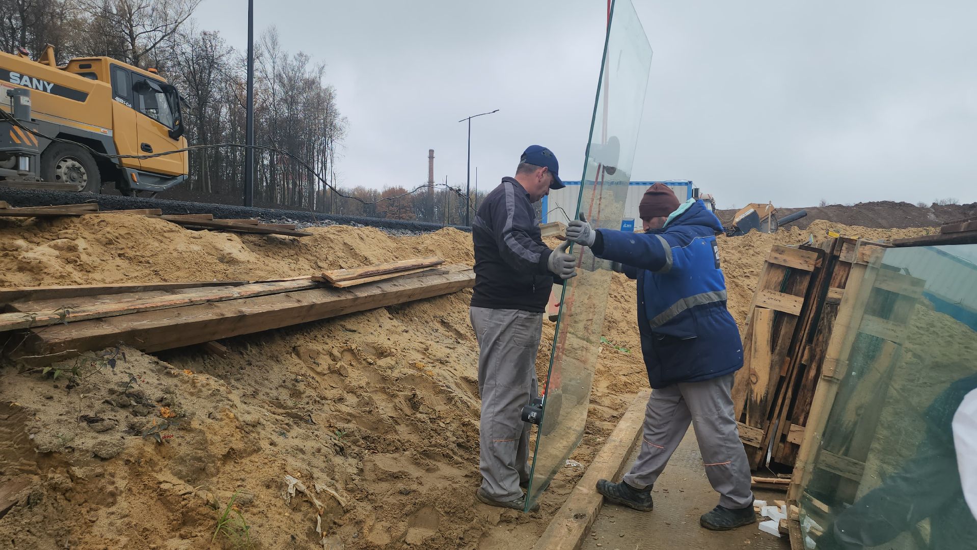 Люберцы, Лыткарино, Надземный пешеходный переход,