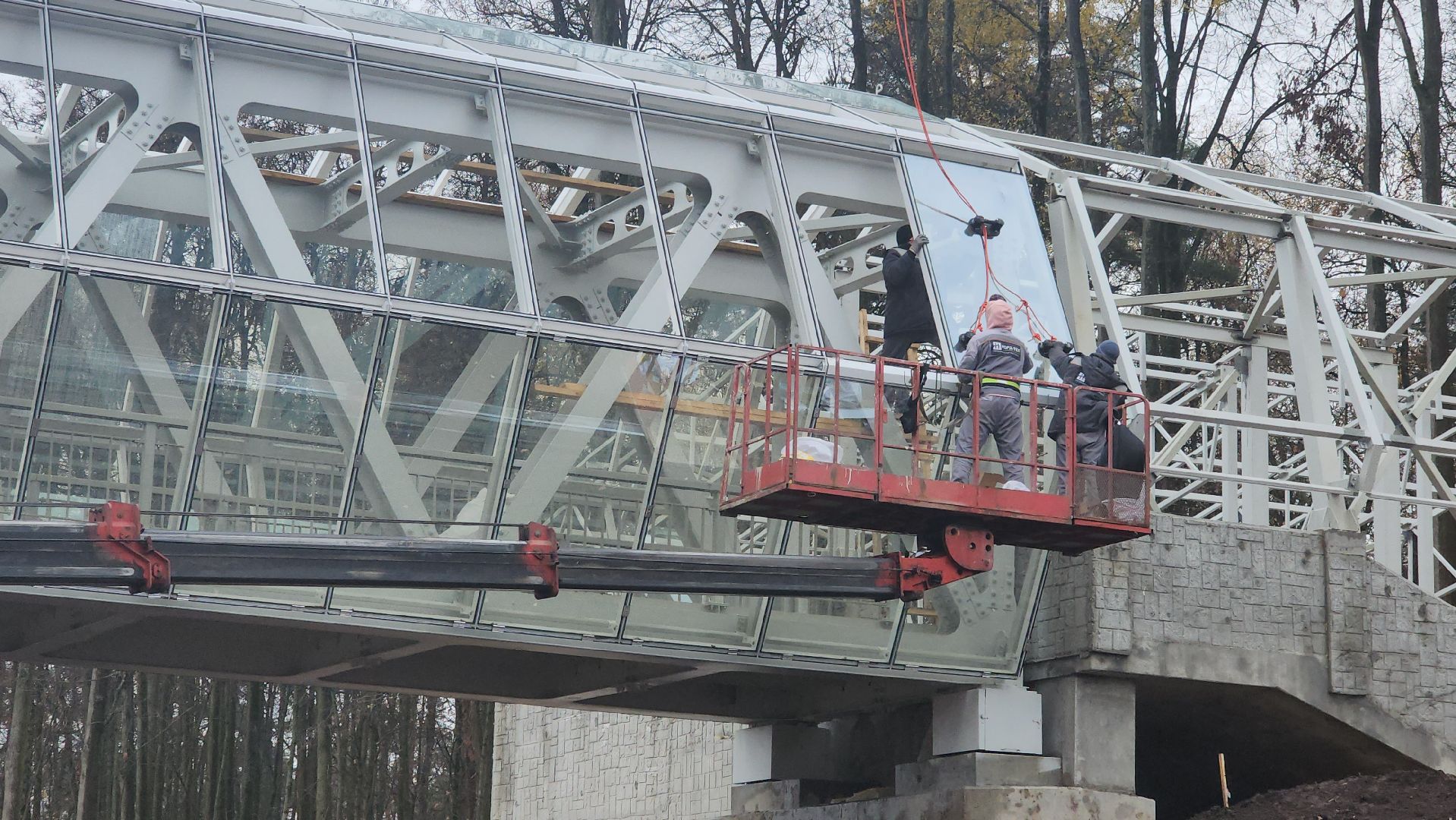 Люберцы, Лыткарино, Надземный пешеходный переход,